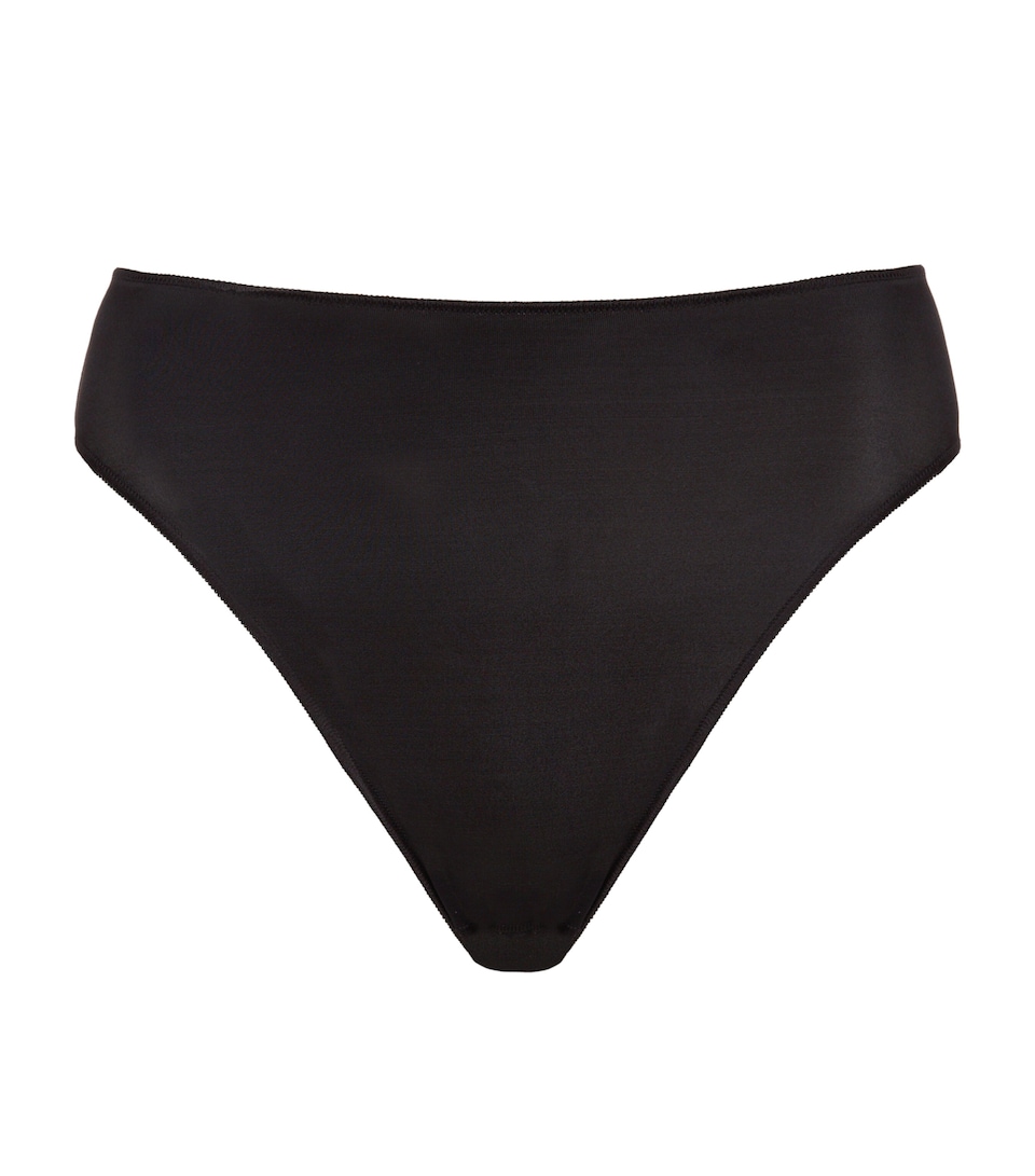 Maison Lejaby Womens Invisibles High-Waist Briefs Noir