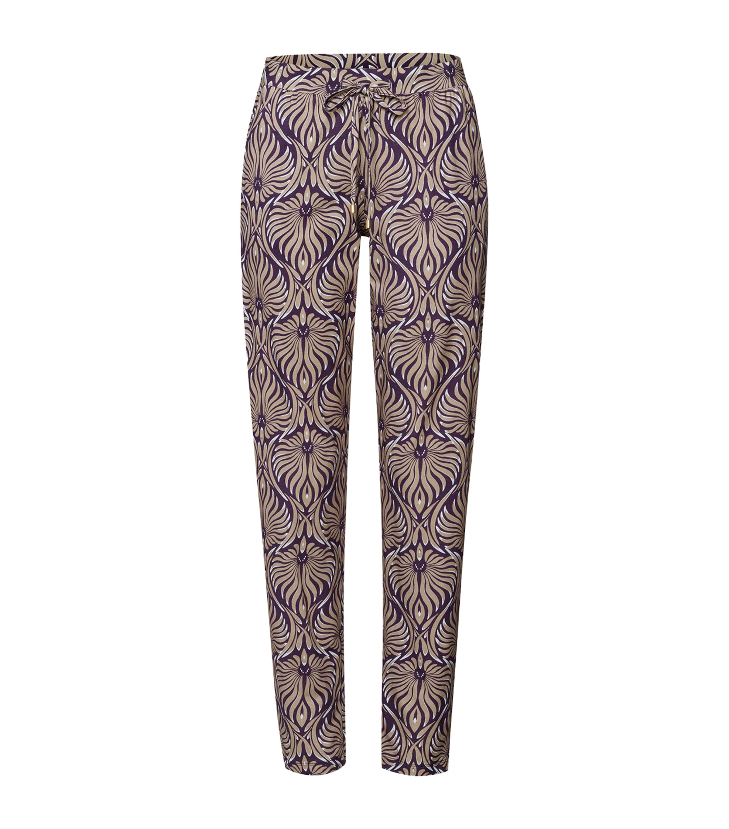 Cotton-Blend Pyjama Trousers