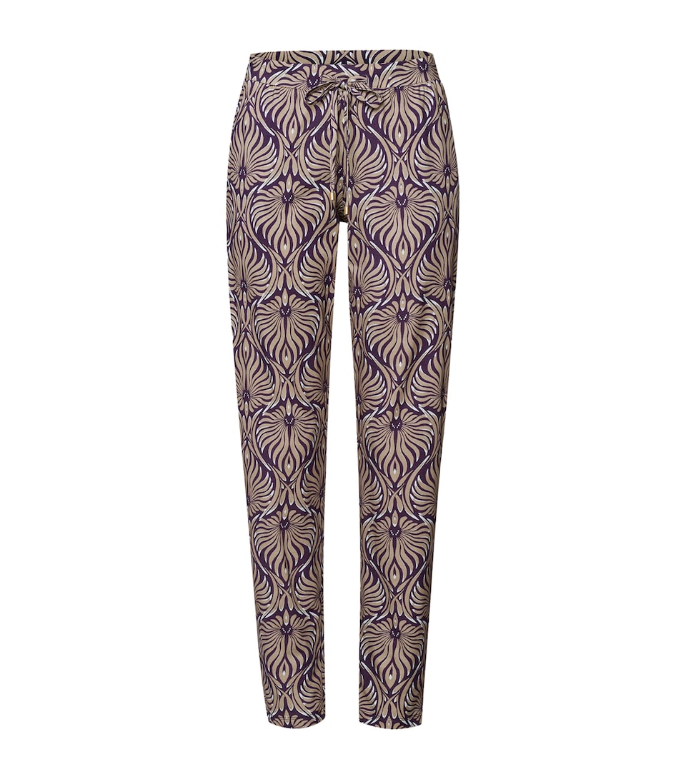 Cotton-Blend Pyjama Trousers