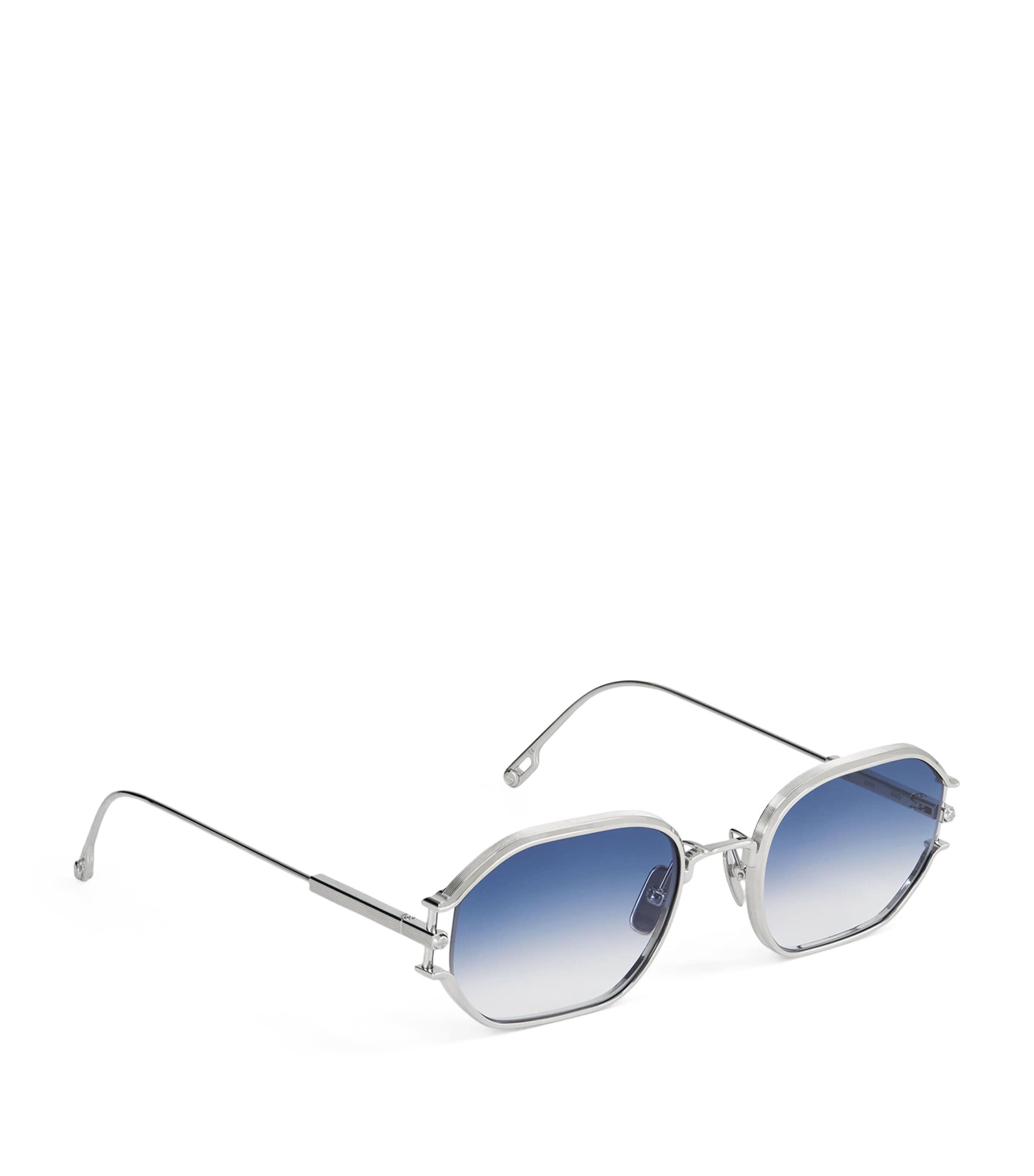 Sato Enir Sunglasses Platinium/blue
