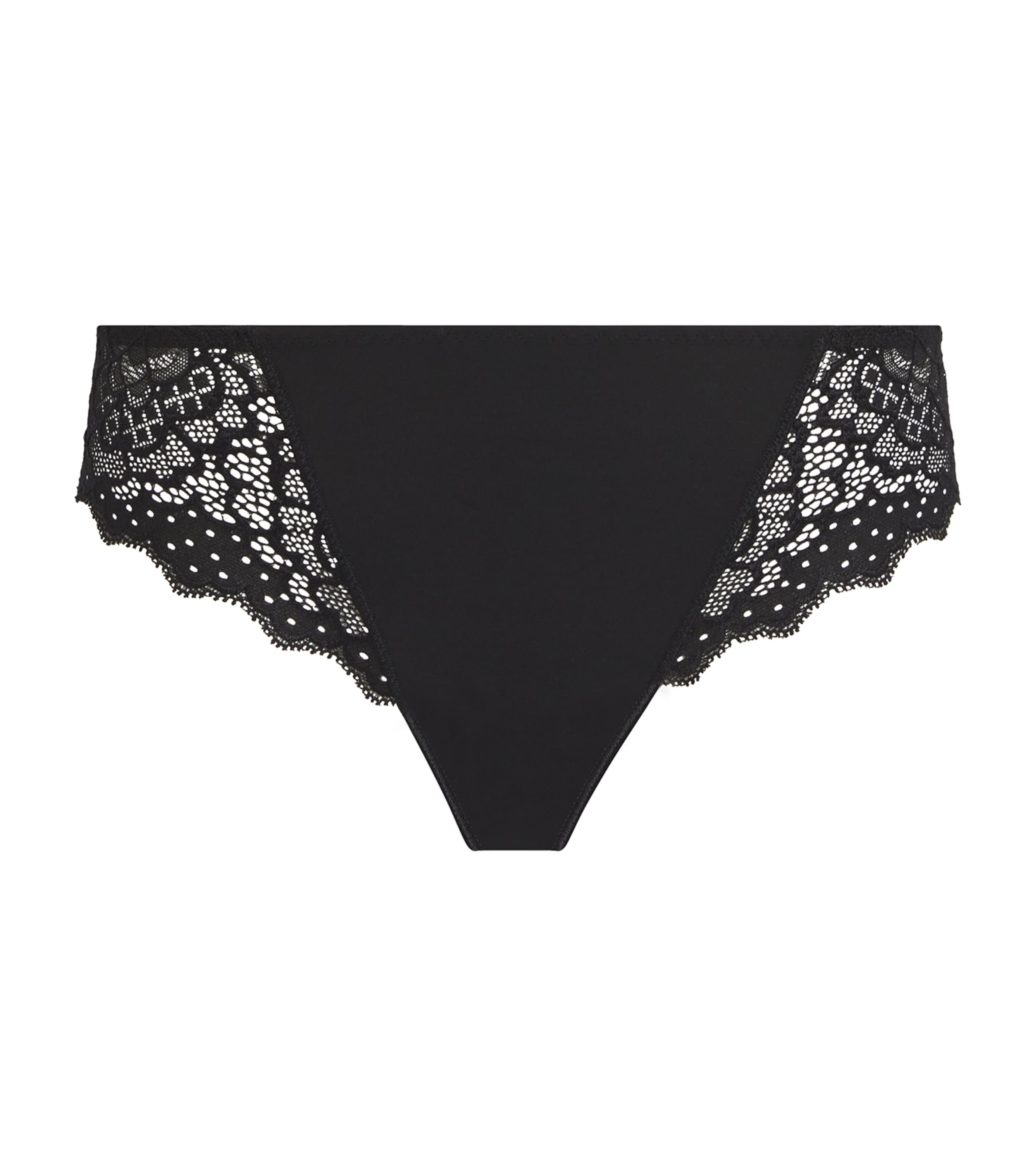 Simone Perele Womens Lace Caresse Briefs Noir