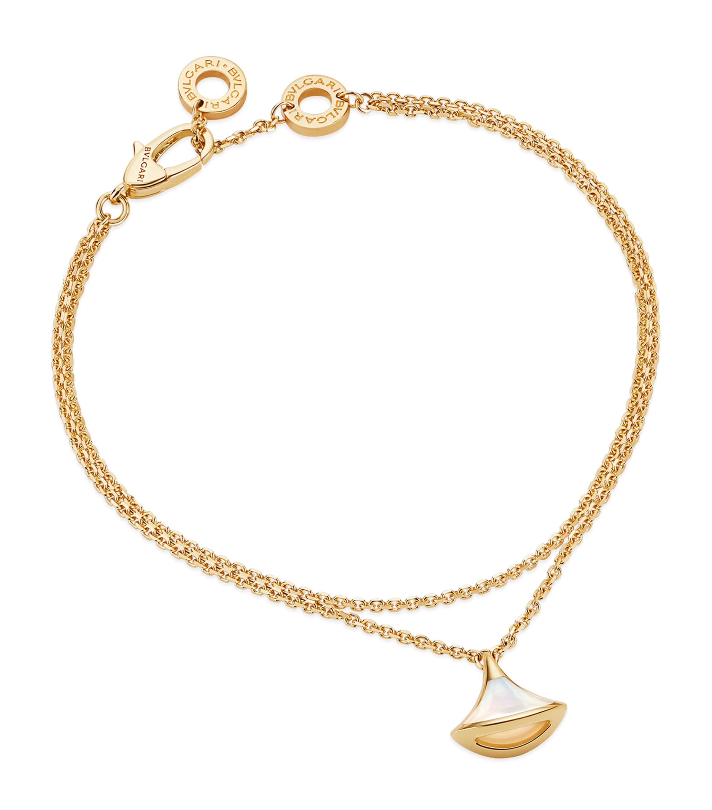 Bvlgari Yellow Gold and Mother-of-Pearl Divas' Dream Bracelet Yellow Gold