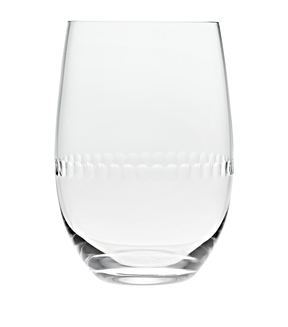 Christofle Set of 2 Perles Water Goblets (280ml)