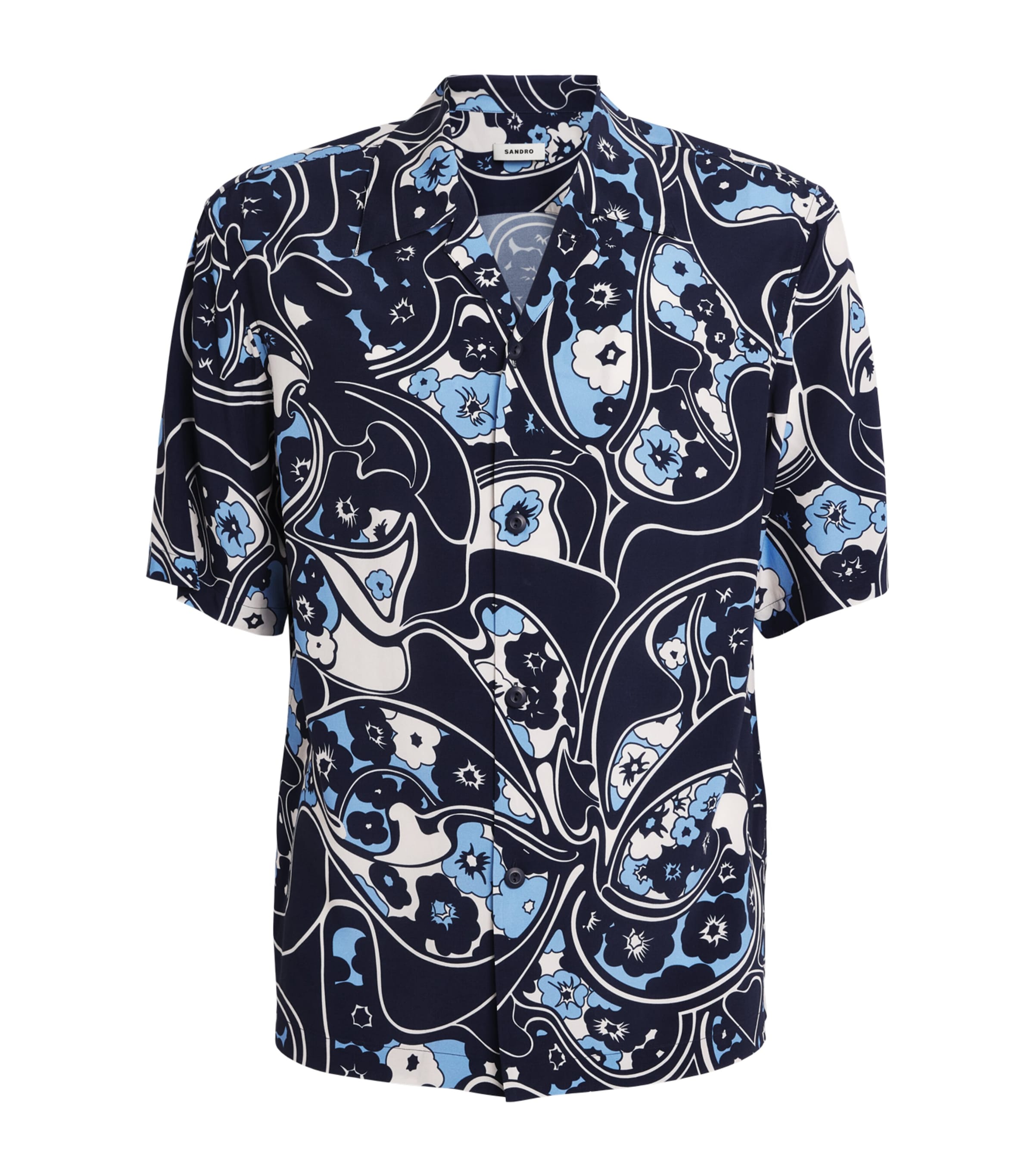 Short-Sleeve Floral Shirt
