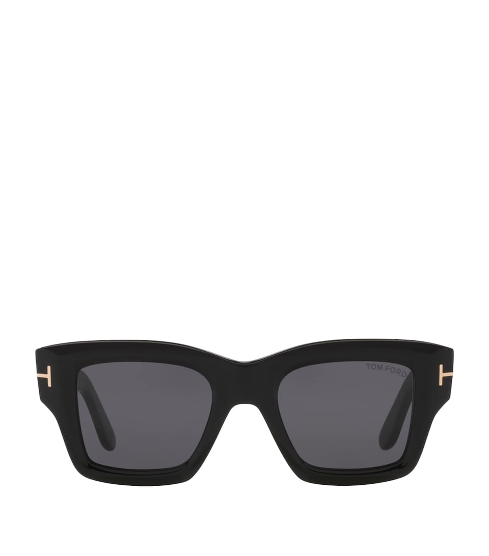 TOM FORD Acetate Illias Square Sunglasses