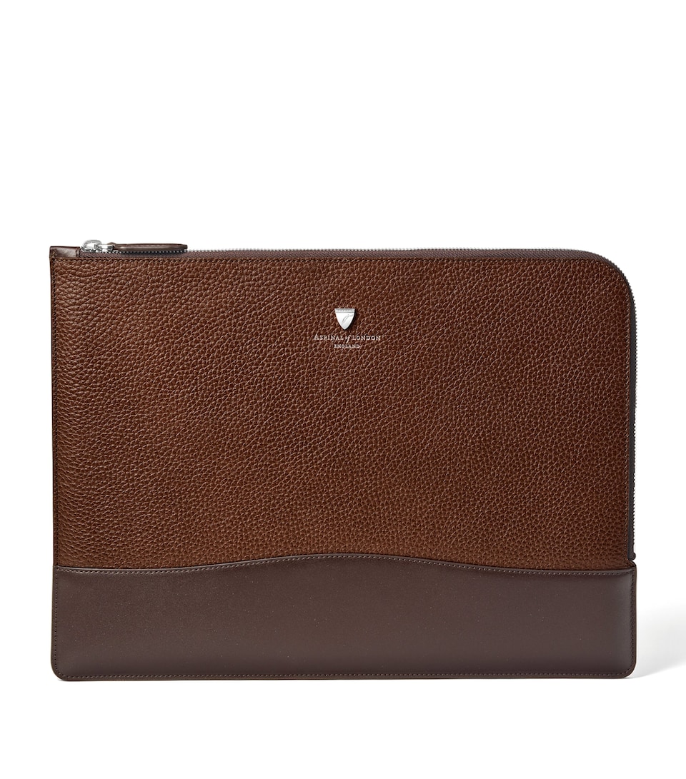 Leather Mount Street Laptop Case