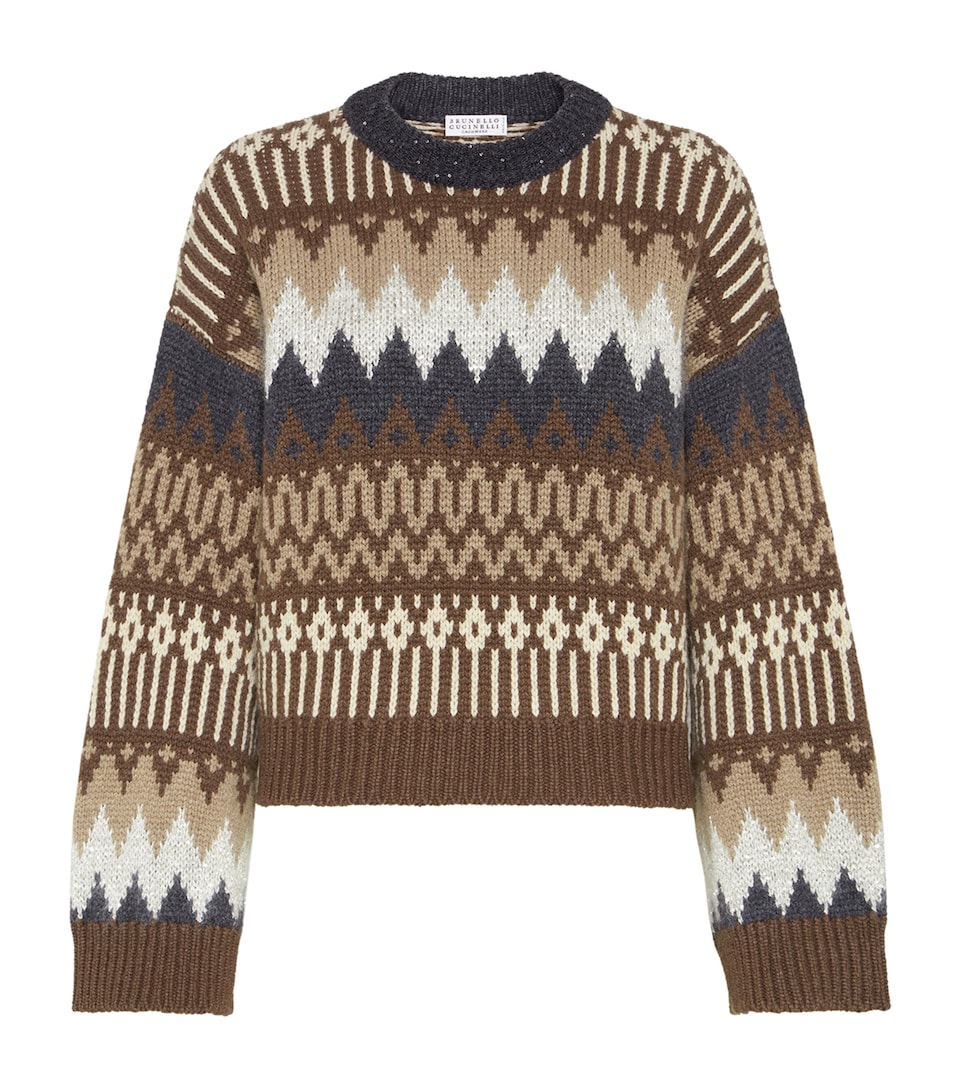 Cashmere Dazzling Mountain Sweater