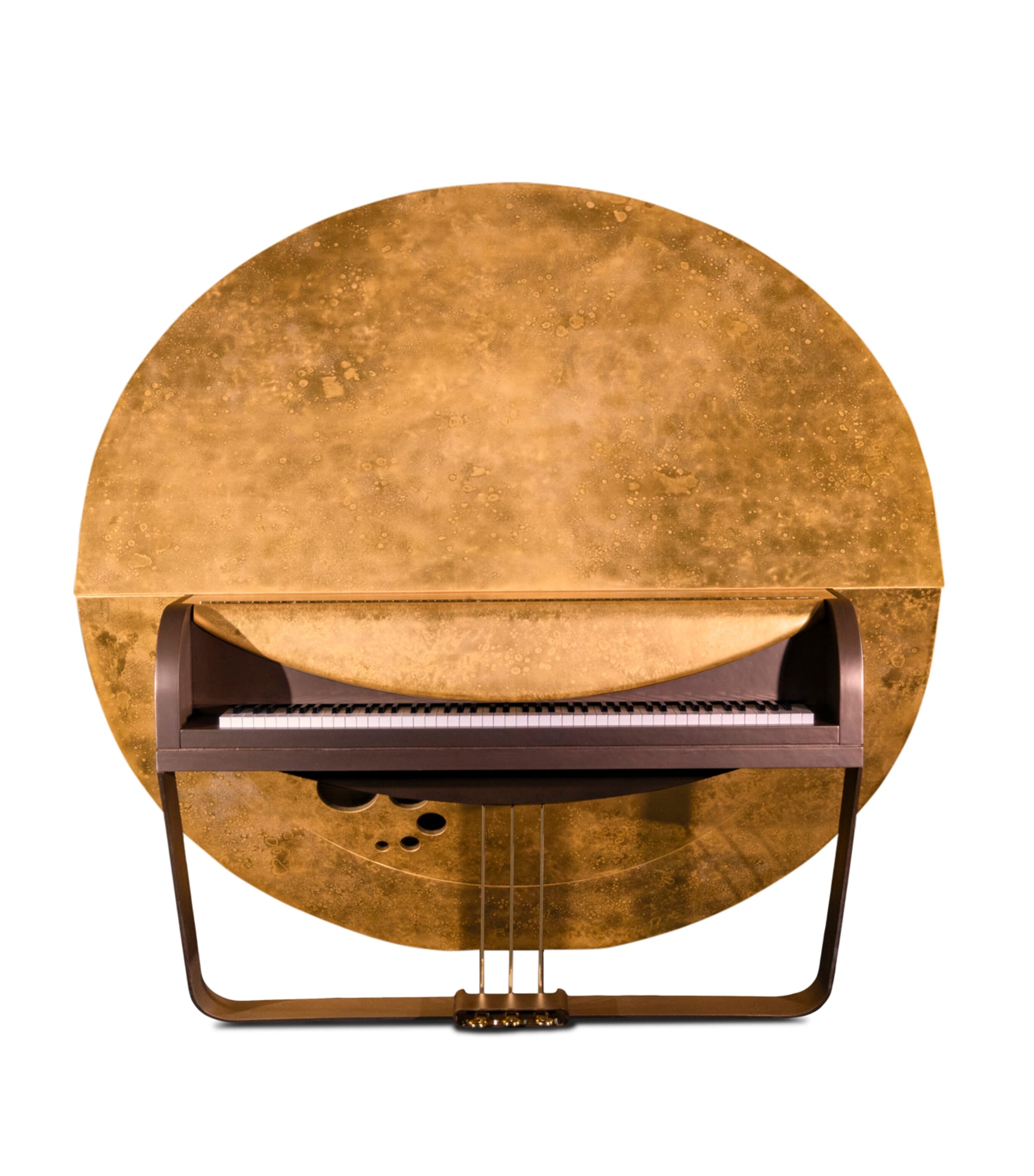 Edelweiss Gold-Plated The Solis Piano Gold