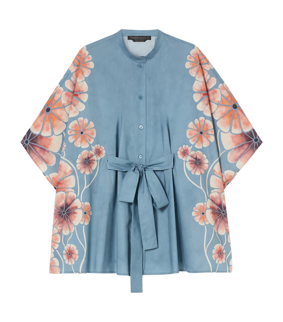 x Maccapani Cotton Printed Astro Blouse