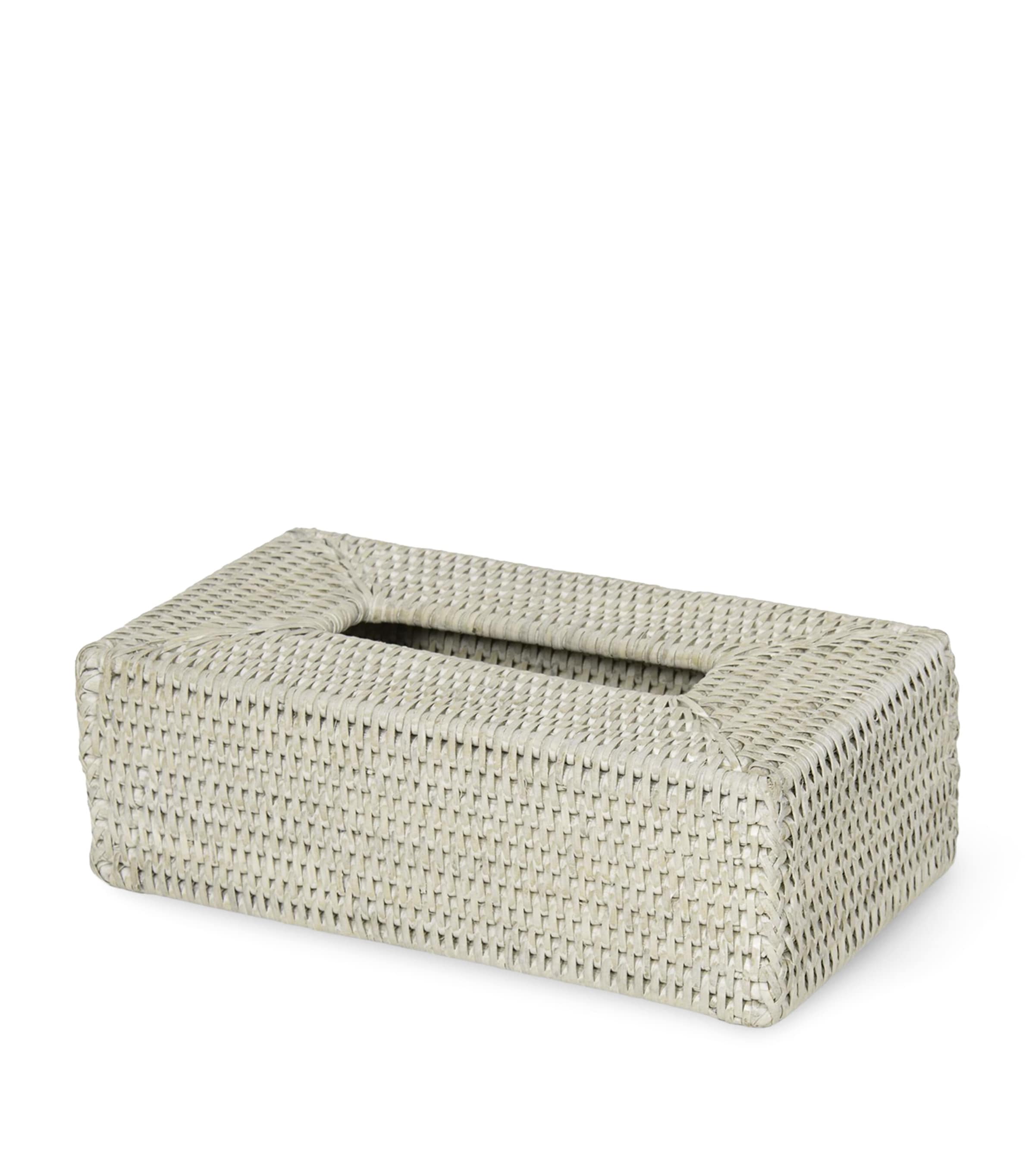 Decor Walther Rattan Basket Tissue Box Rattan Light