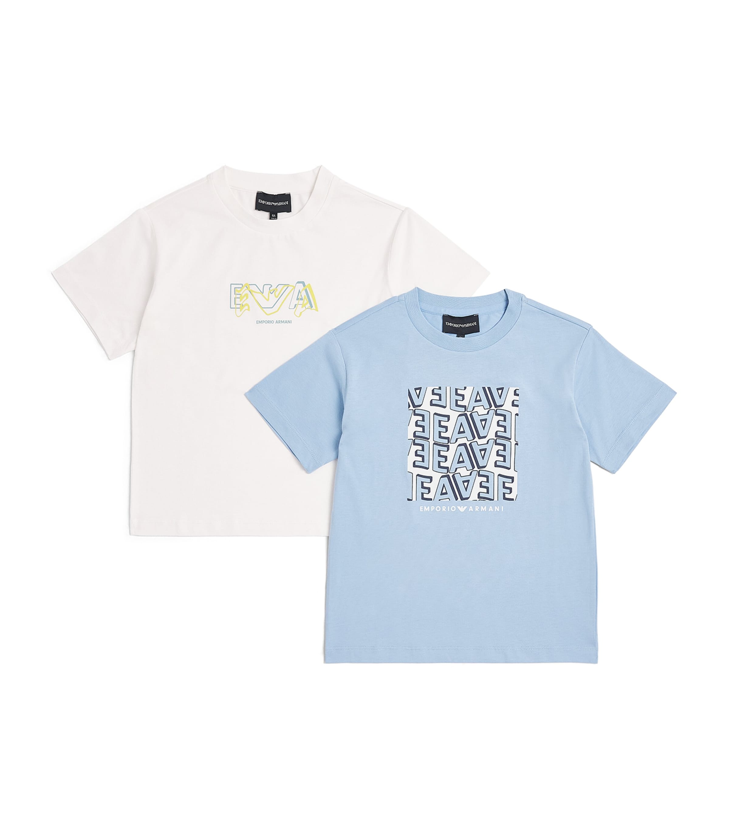 Pack of 2 Cotton Logo T-Shirts (4-16 Years)