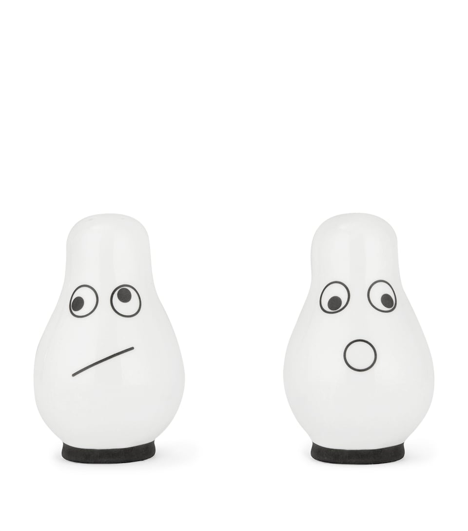 Bone China Eyes Salt and Pepper Shakers