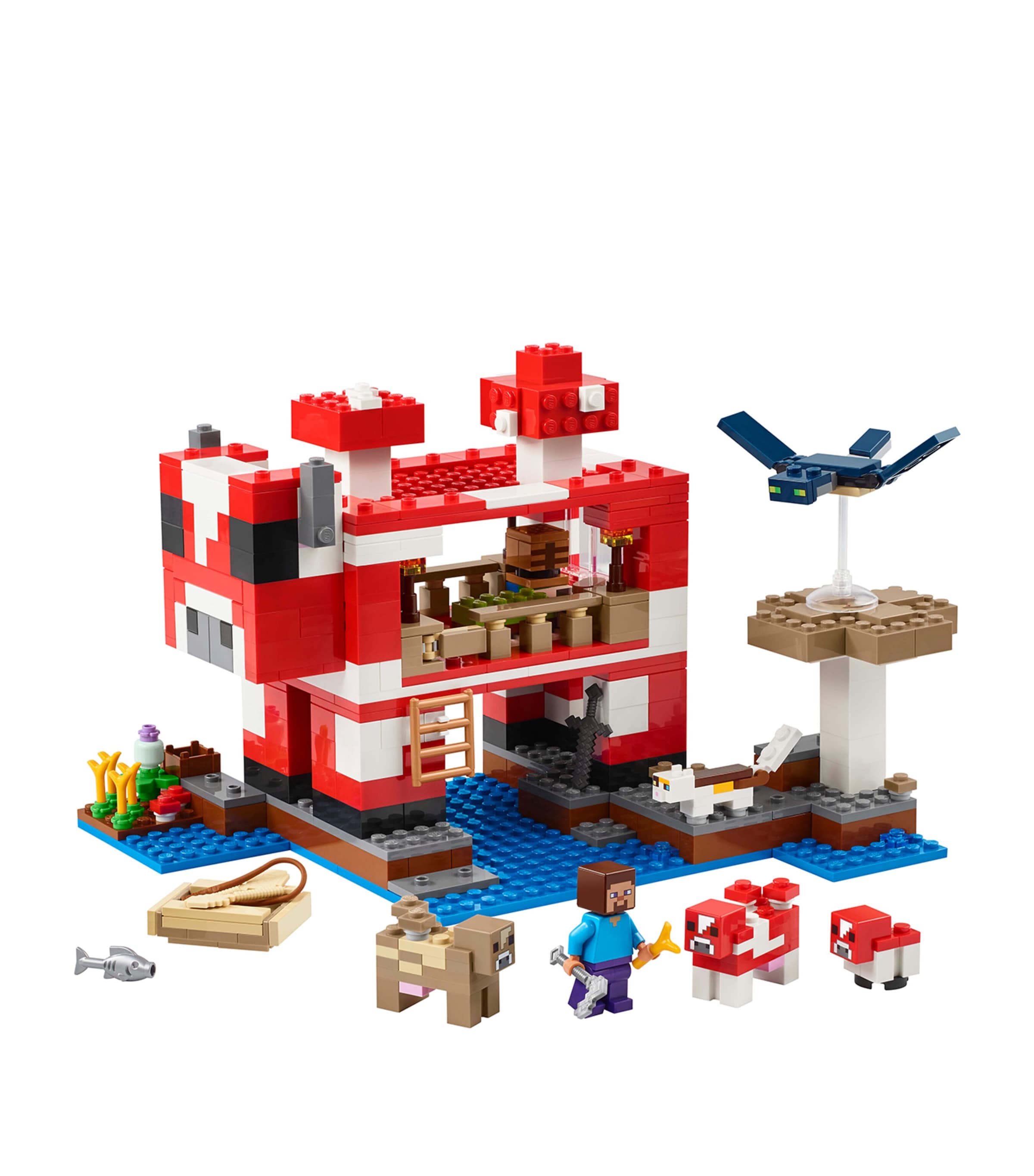 Lego Minecraft The Mooshroom House 21270
