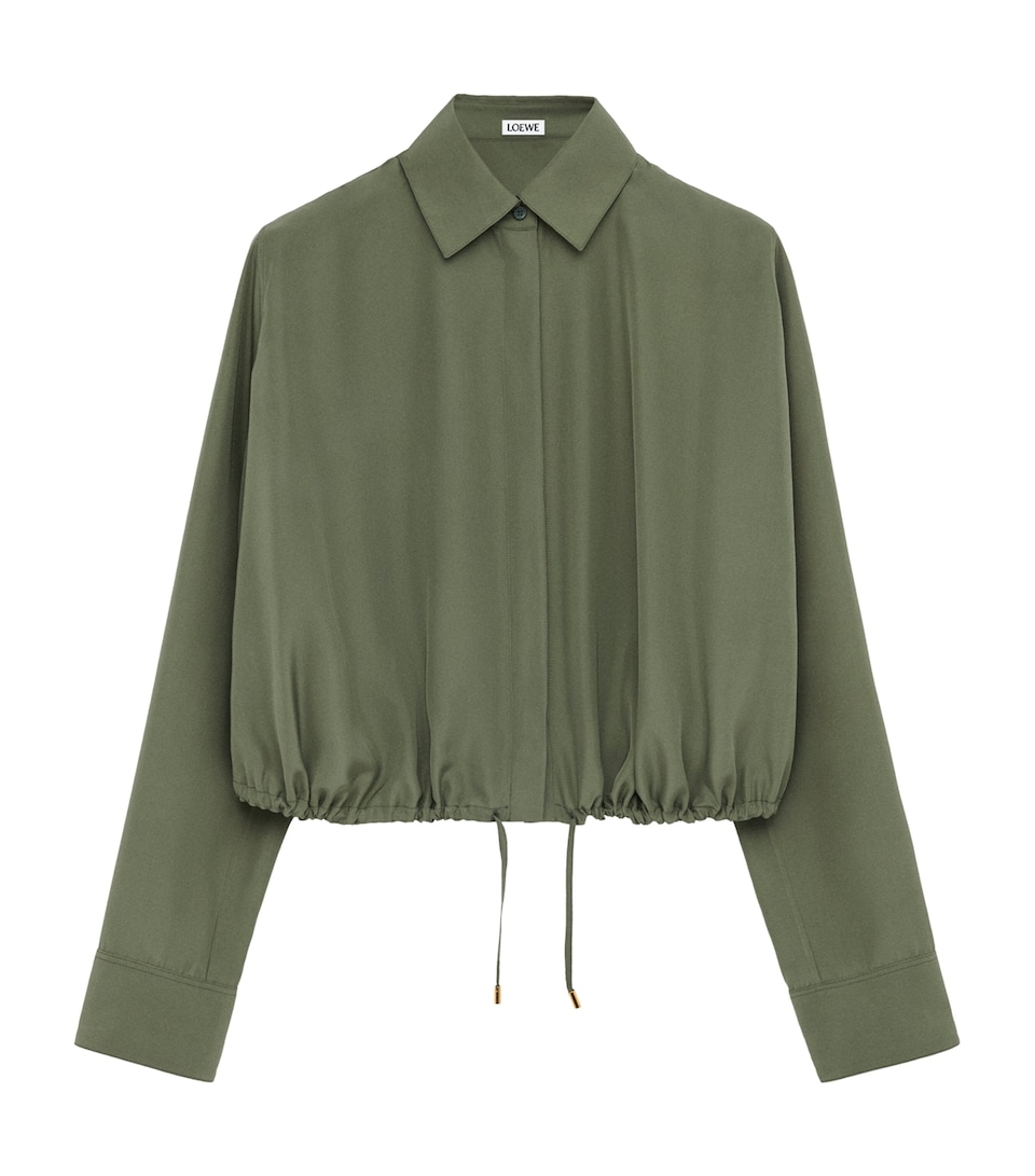 Silk Balloon Shirt