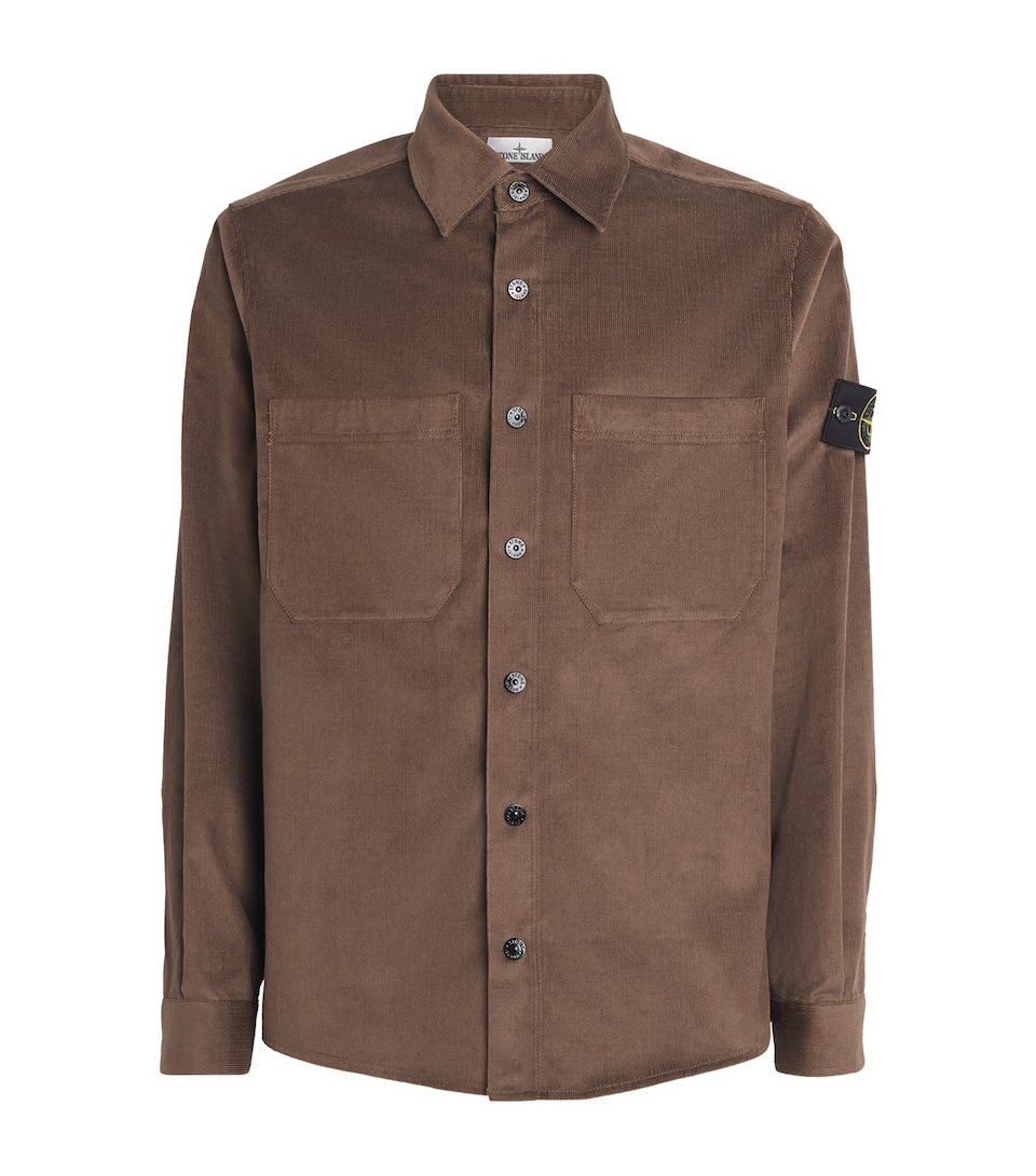 Cotton Corduroy Compass Overshirt