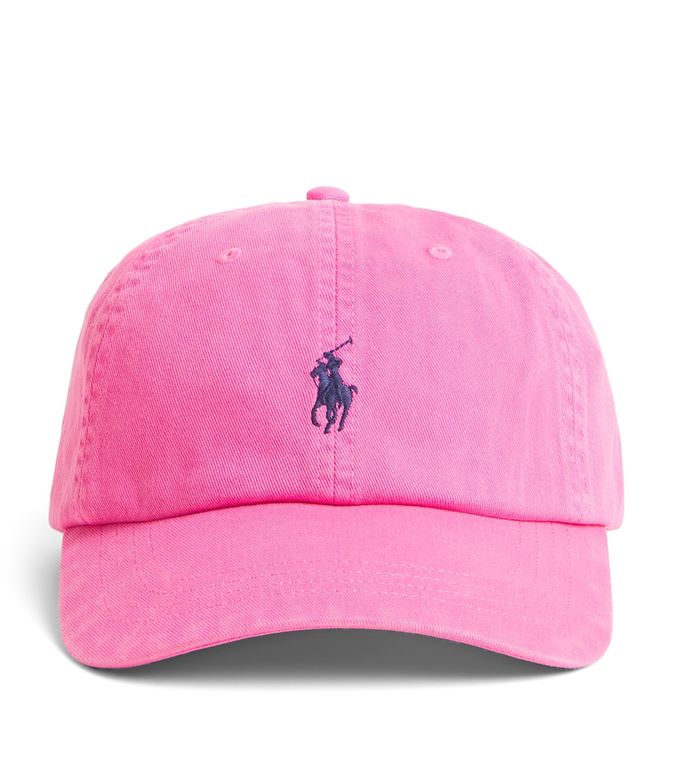 Polo Ralph Lauren Cotton Polo Pony Baseball Cap Desert Pink