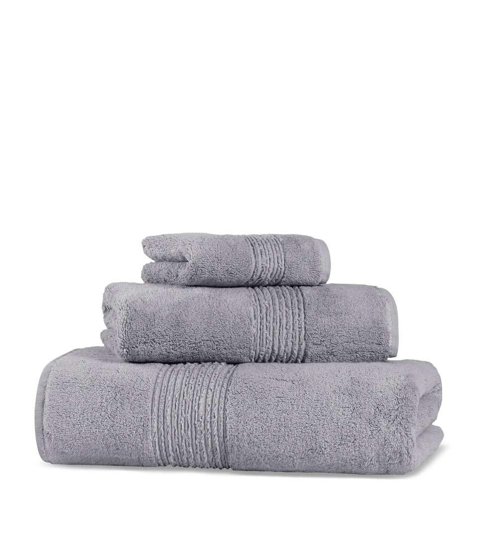 Hamam Organic Cotton Galata Hand Towel (50cm x 76cm) Dark Frost
