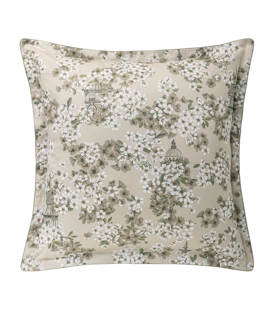 Organic Cotton Fine Fleur Oxford Pillowcase (50cm x 70cm)