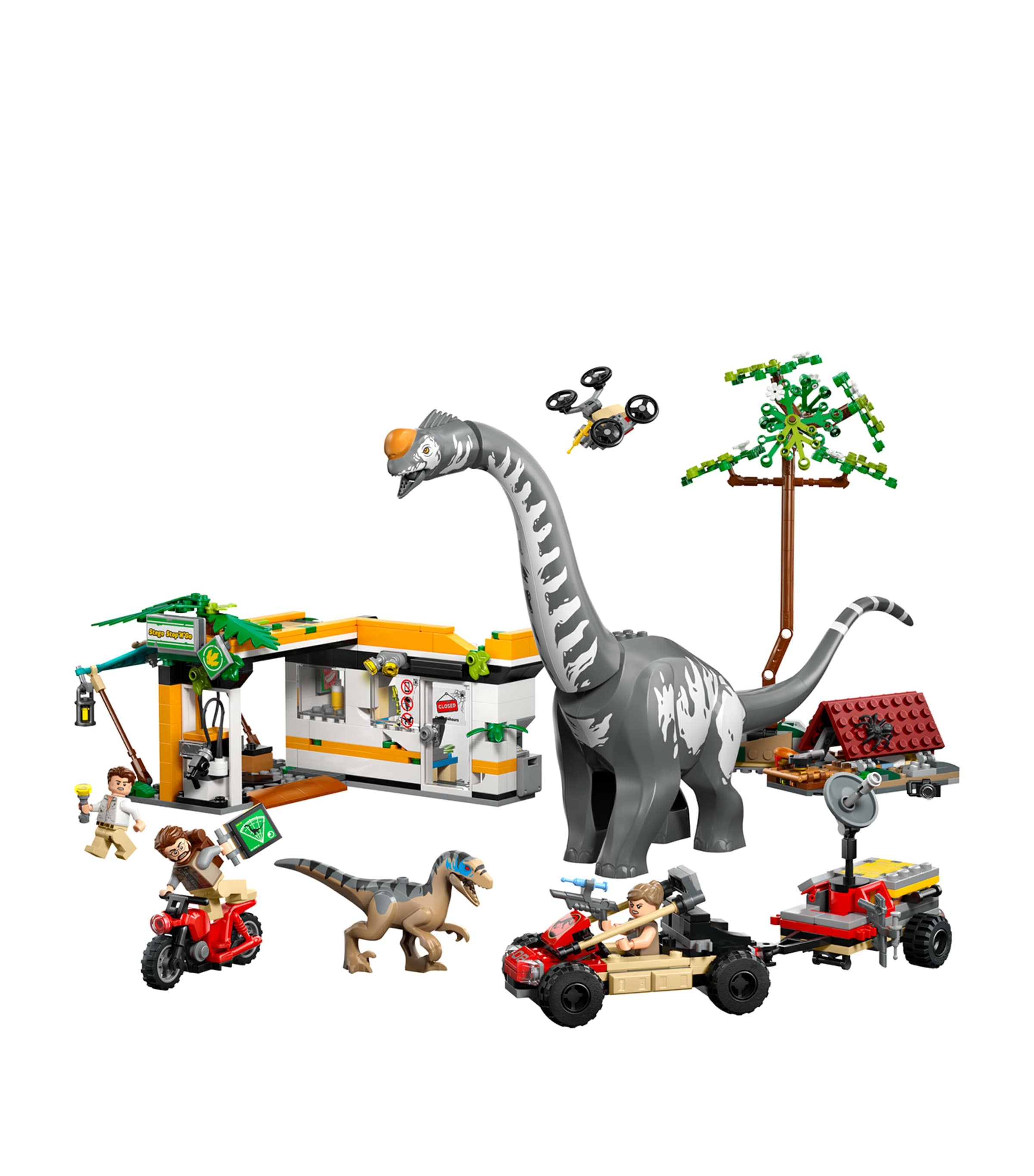 Lego Jurassic World Raptor & Titanosaurus Tracking Mission 76973