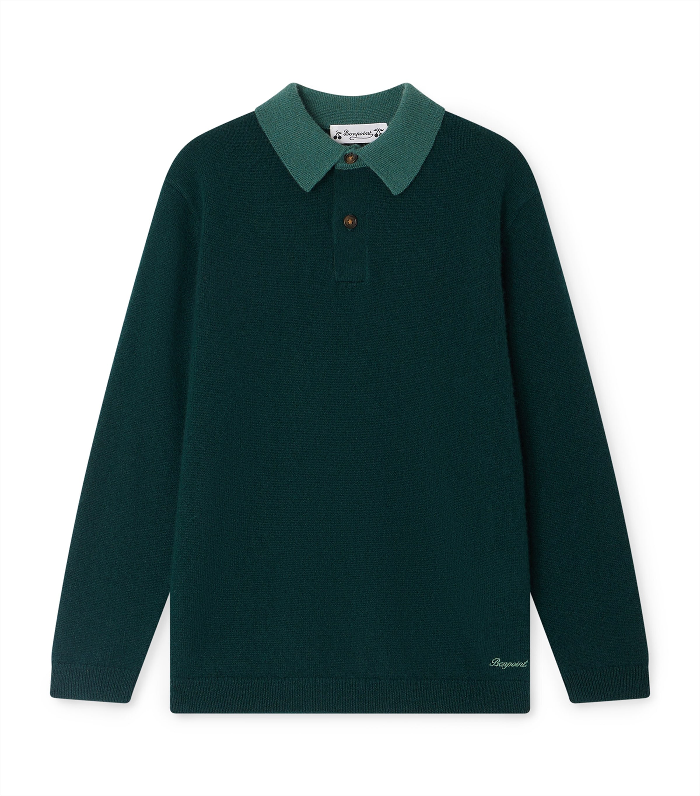Cashmere Polo Sweater (4-8 Years)