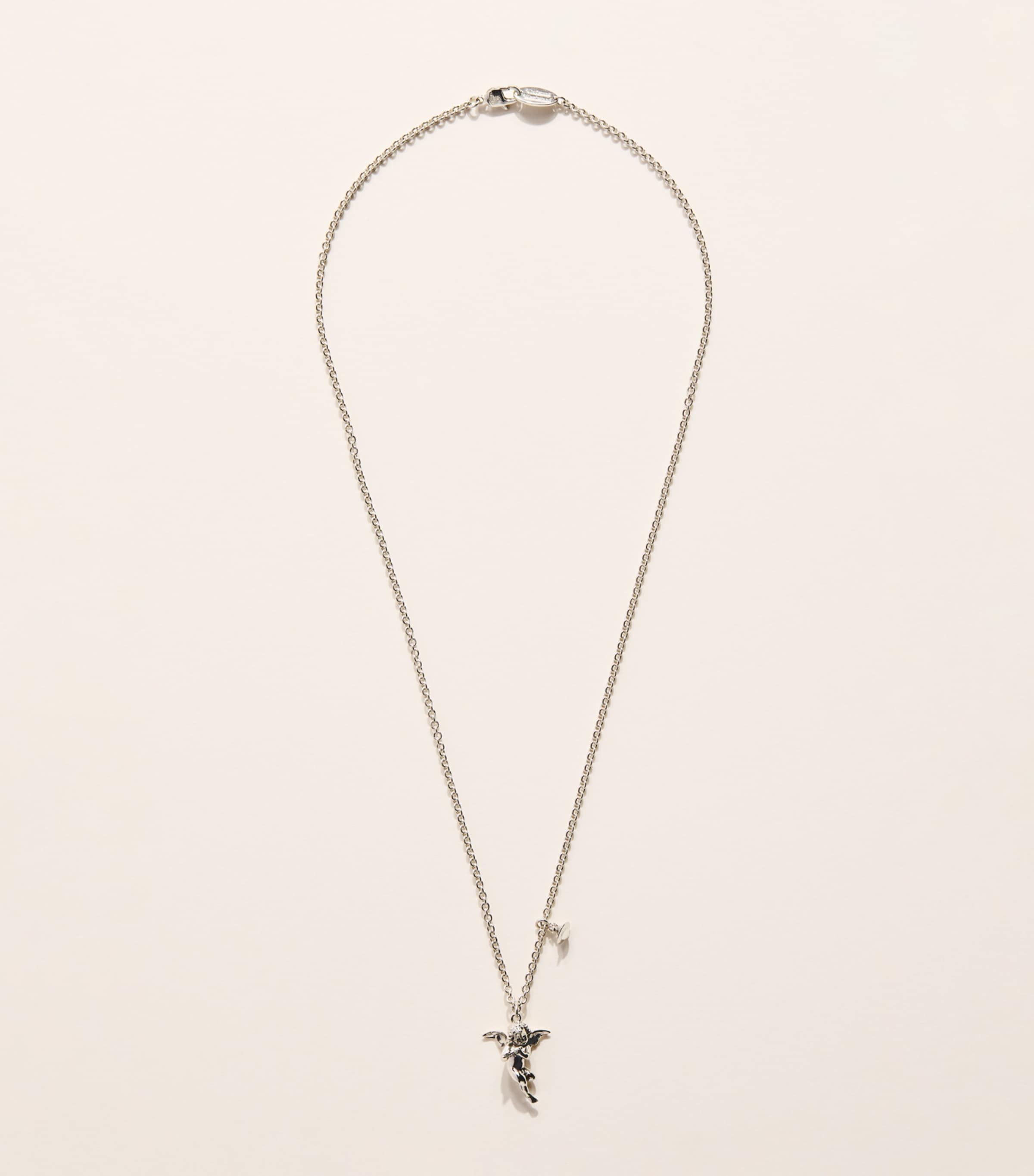 Vivienne Westwood Putti Pendant Antq Plat/plat