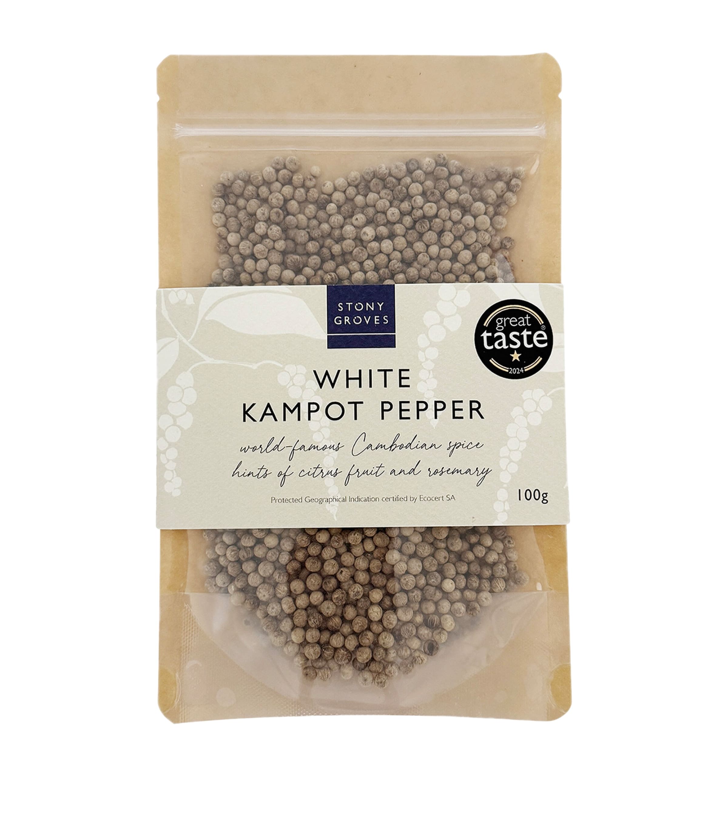 White Kampot Pepper (100g)
