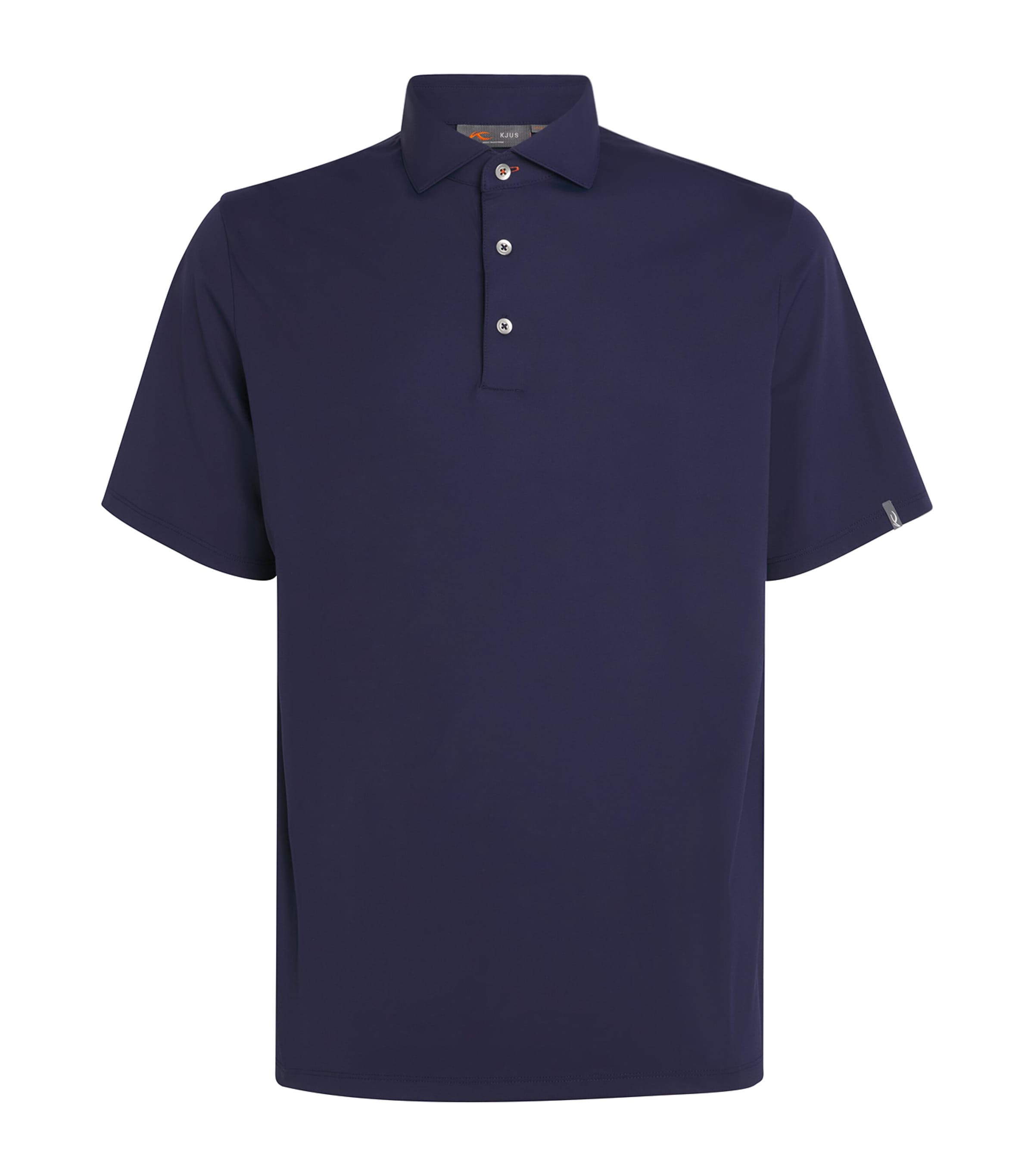 KJUS Mens Cool Point Polo Shirt Atlata Blue