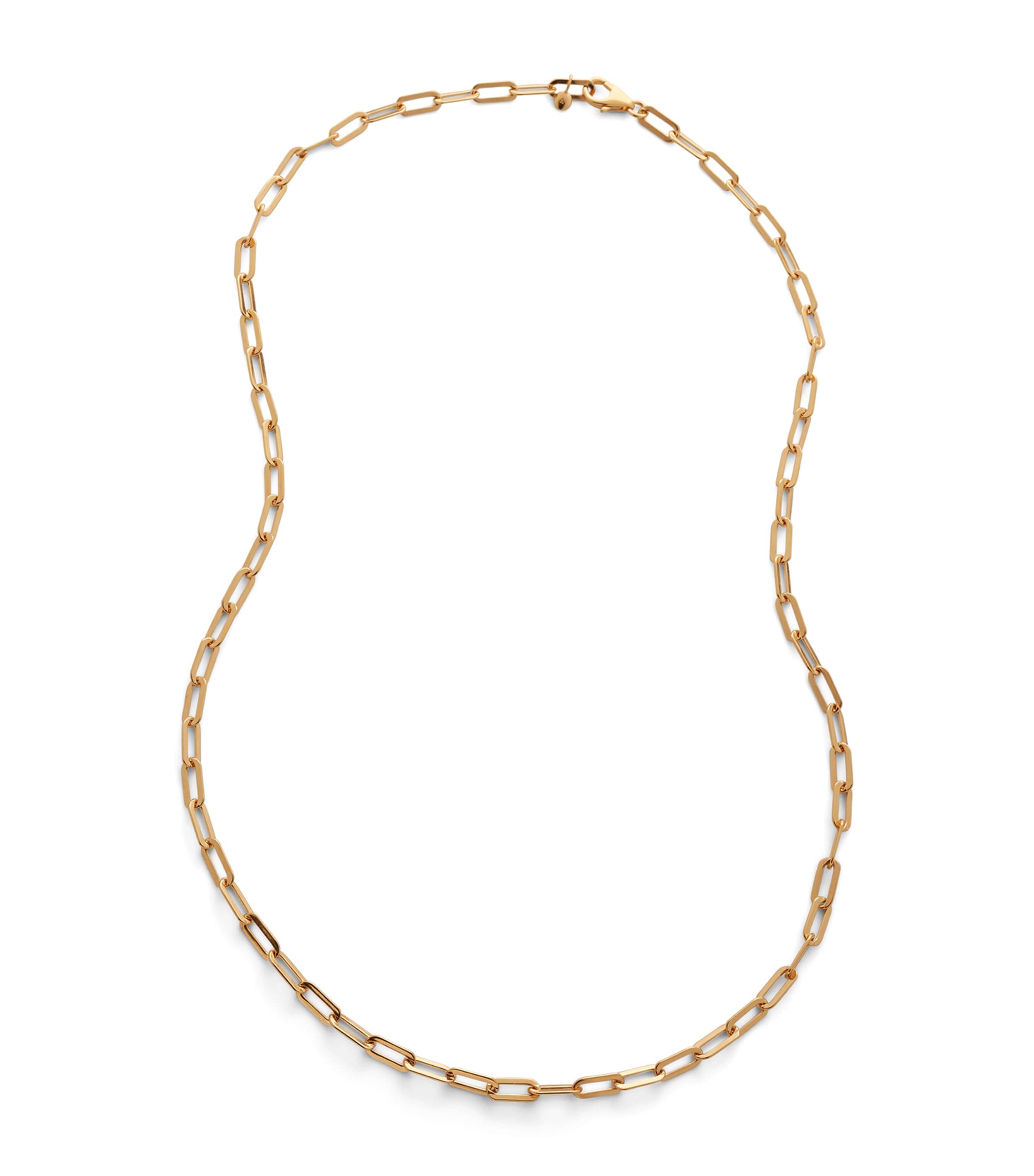 Gold Vermeil Paperclip Chain Necklace