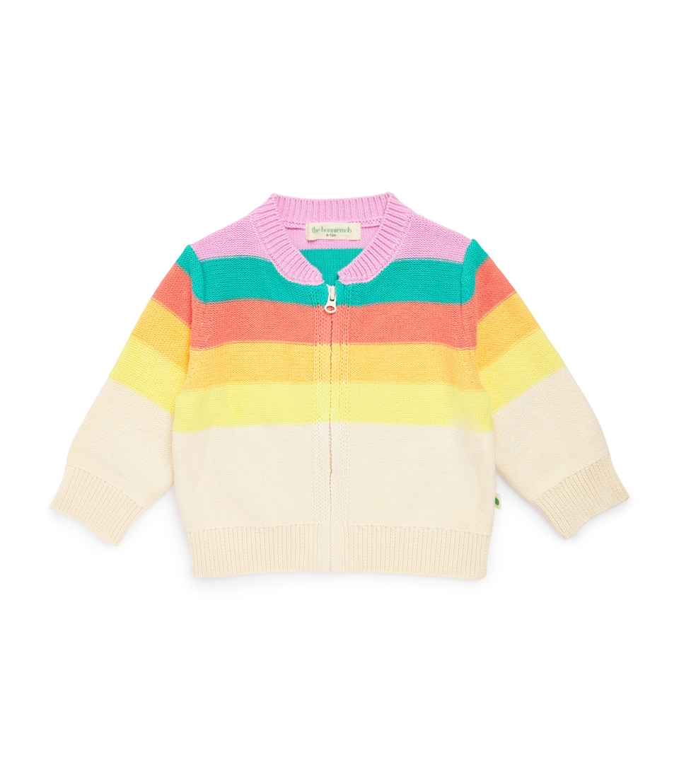 Organic Cotton Striped Cardigan (0-24 Months)