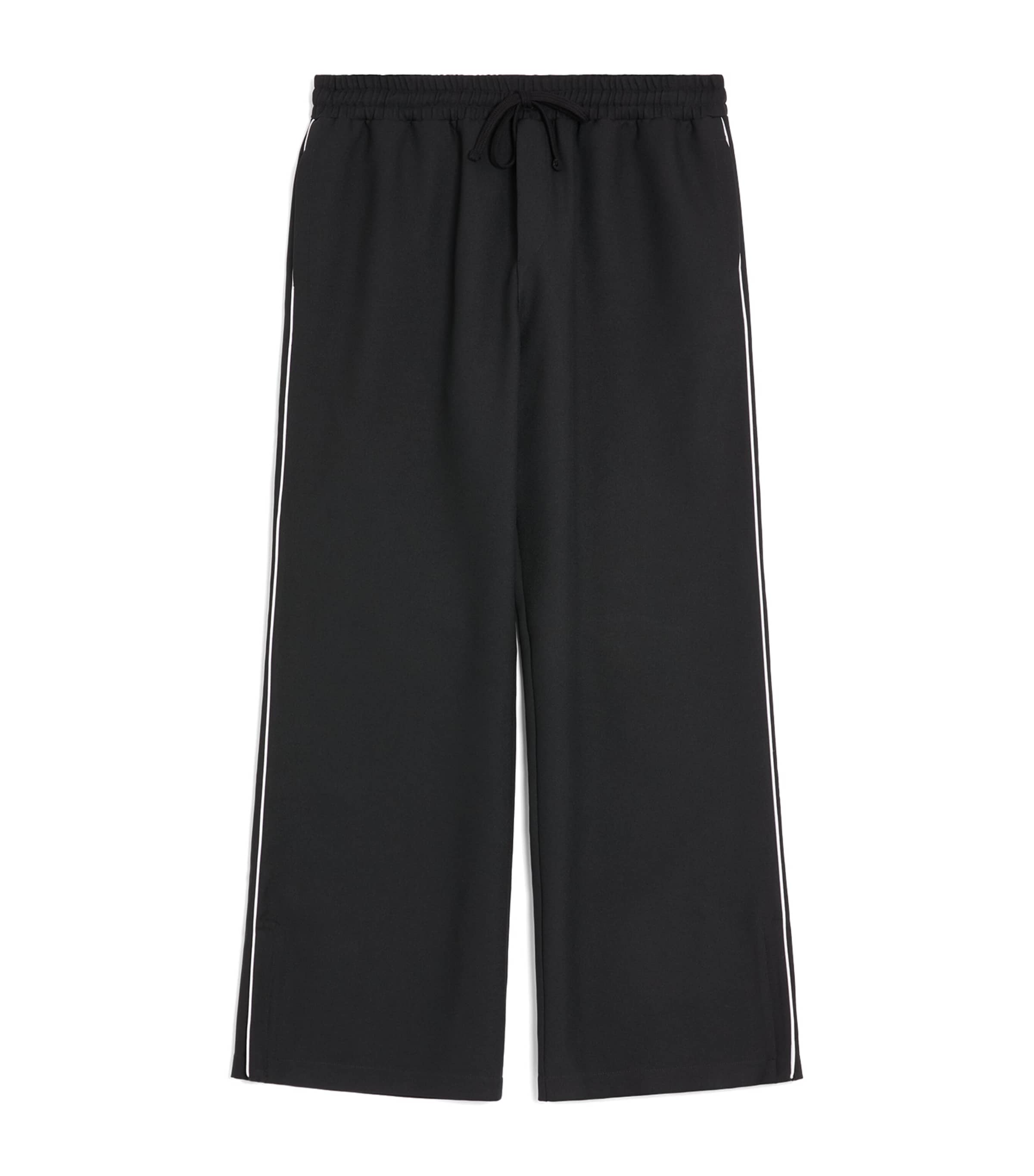 VLogo Wide-Leg Track Pants