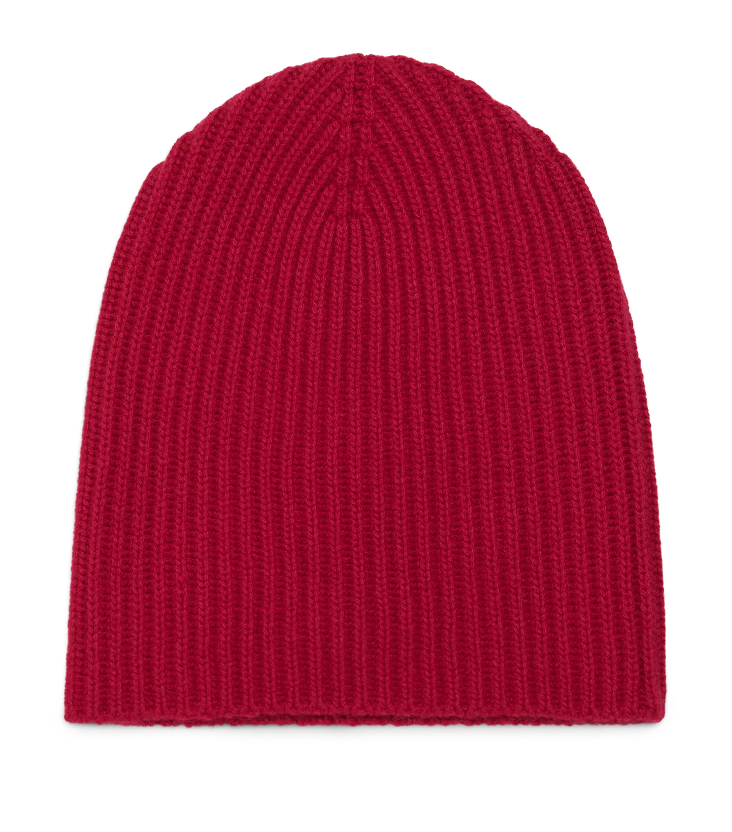 Johnstons Of Elgin Cashmere Lovat Beanie Claret