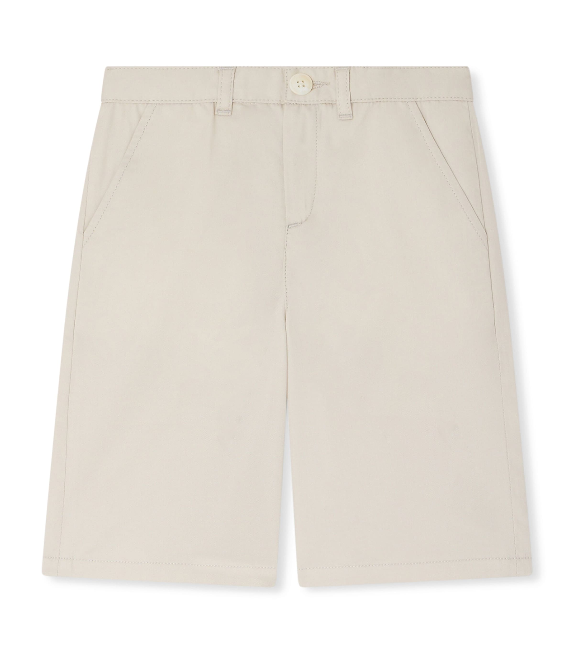 Bonpoint Cotton Elois Shorts (10-14 Years) Craie