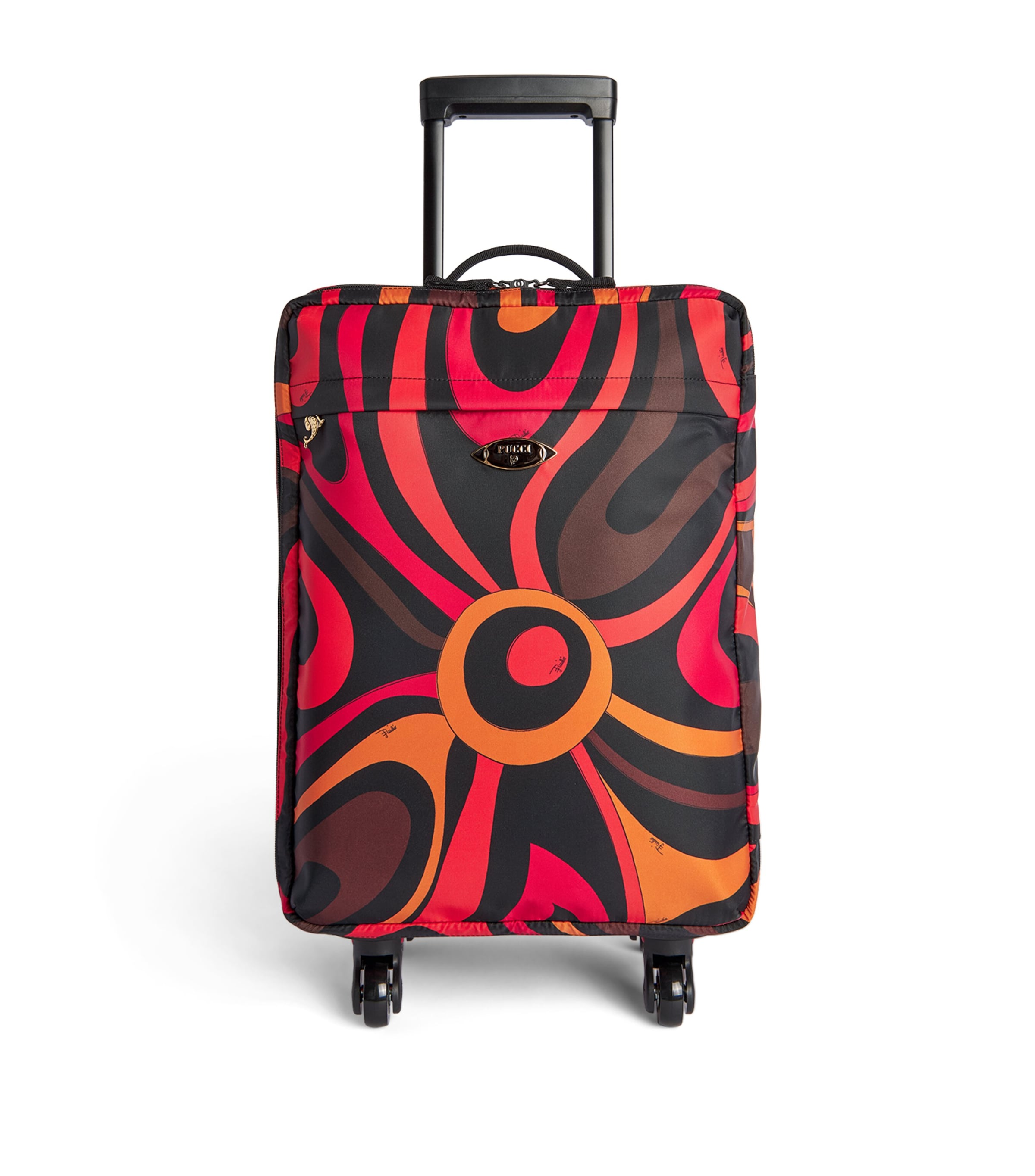 PUCCI Marmo Print Cabin Suitcase (50cm) Orange