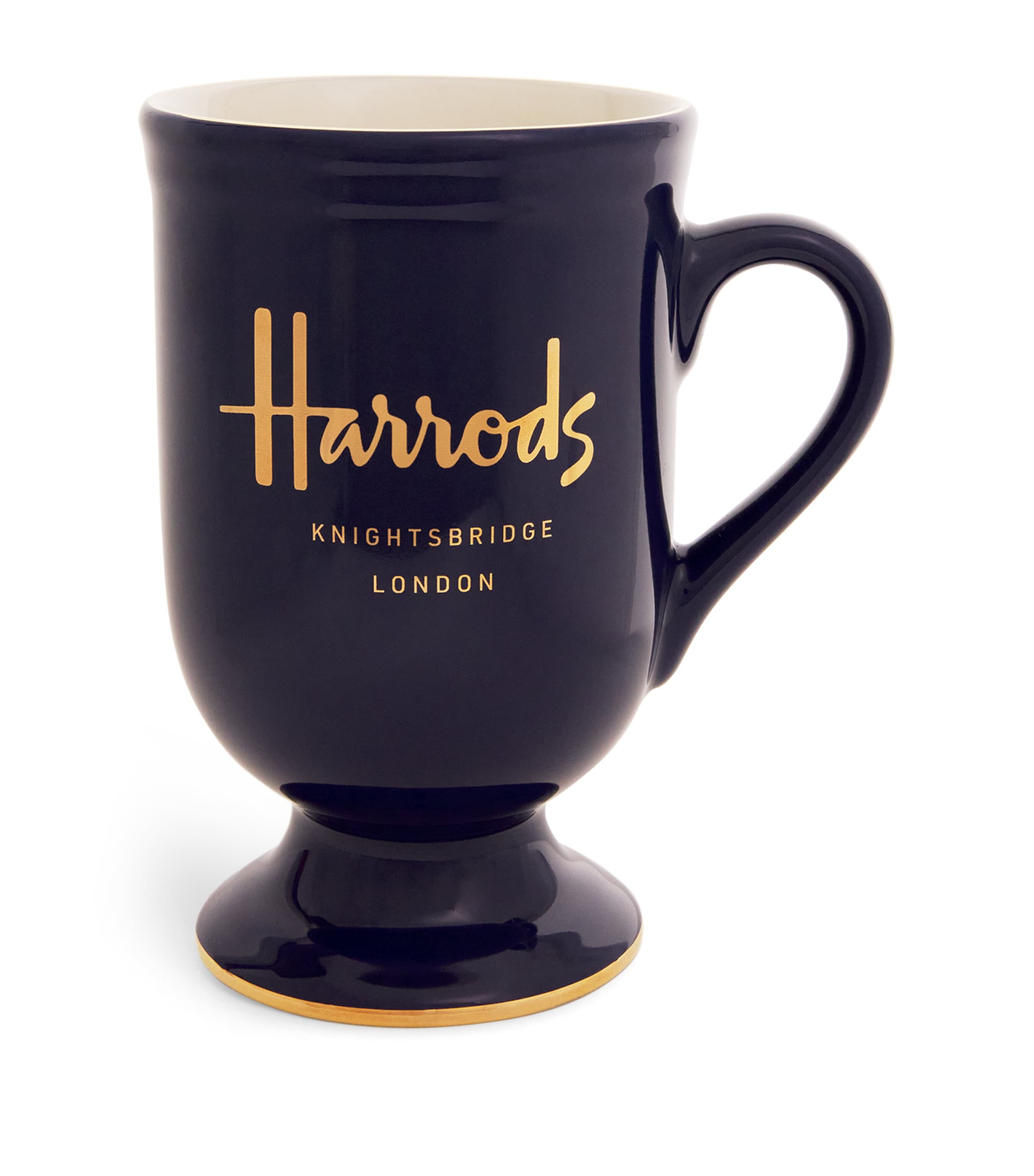 Harrods Pedestal Mug Navy