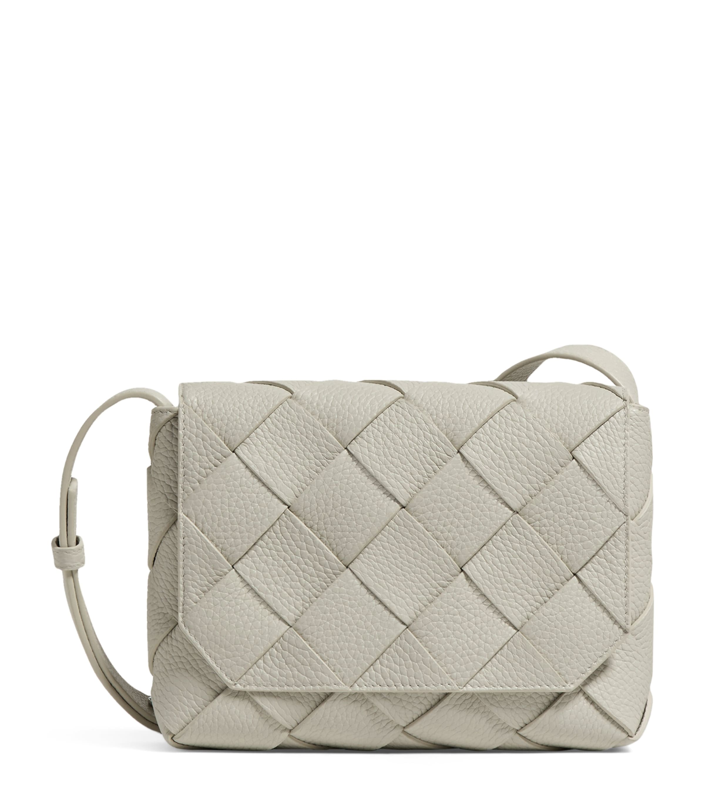 Bottega Veneta Leather Diago Cross-Body Bag