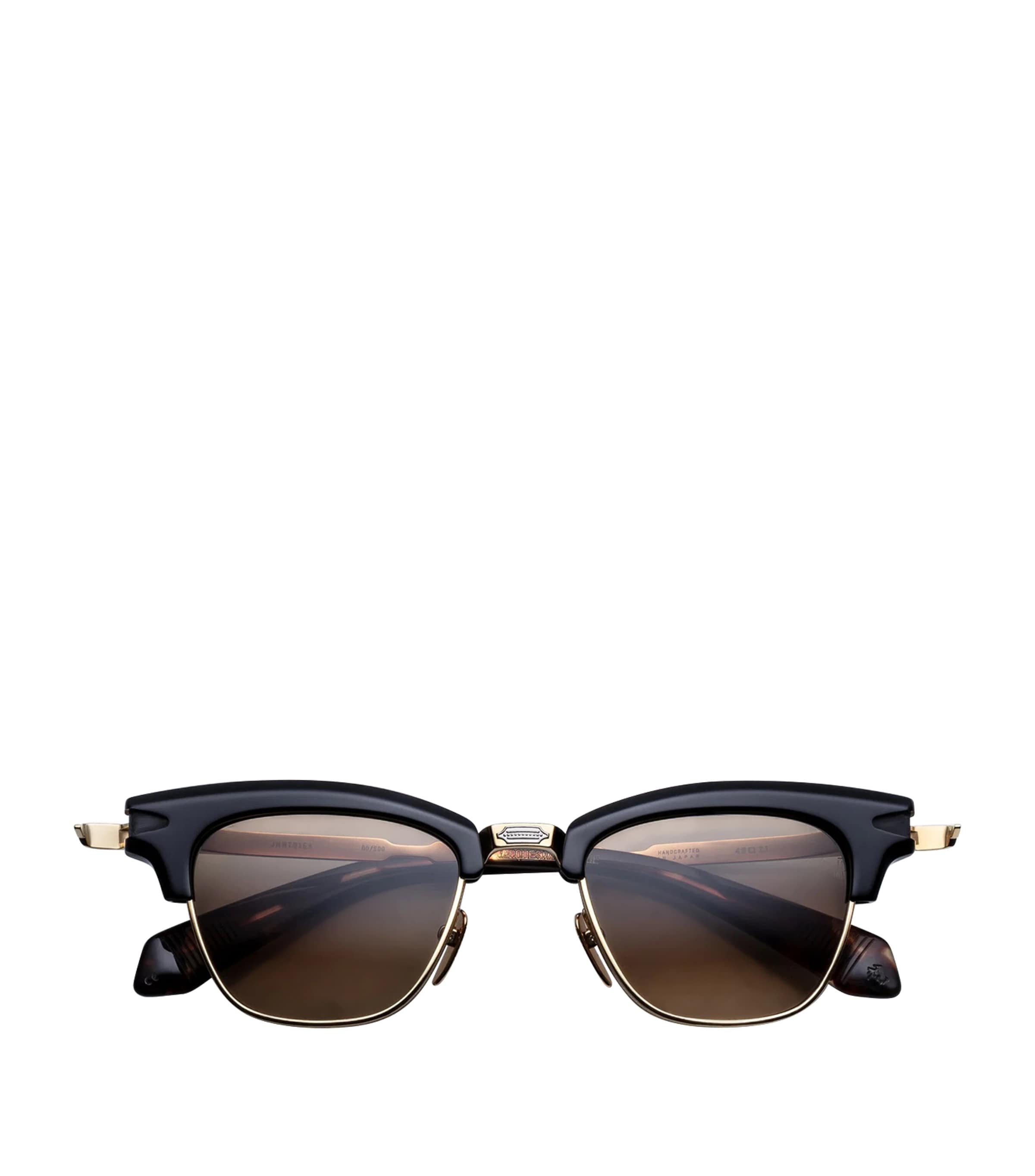 Jacques Marie Mage Titanium Sartre Sunglasses Noir