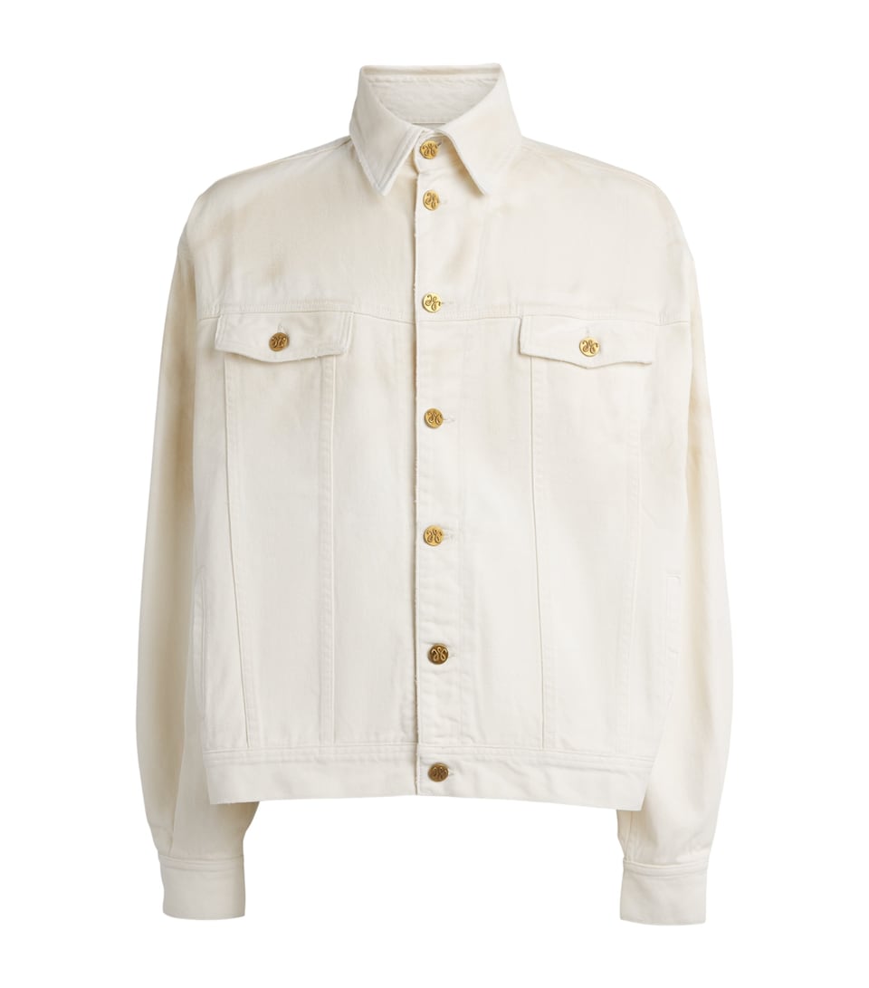 Willy Chavarria Mens Chachi Denim Jacket Masa