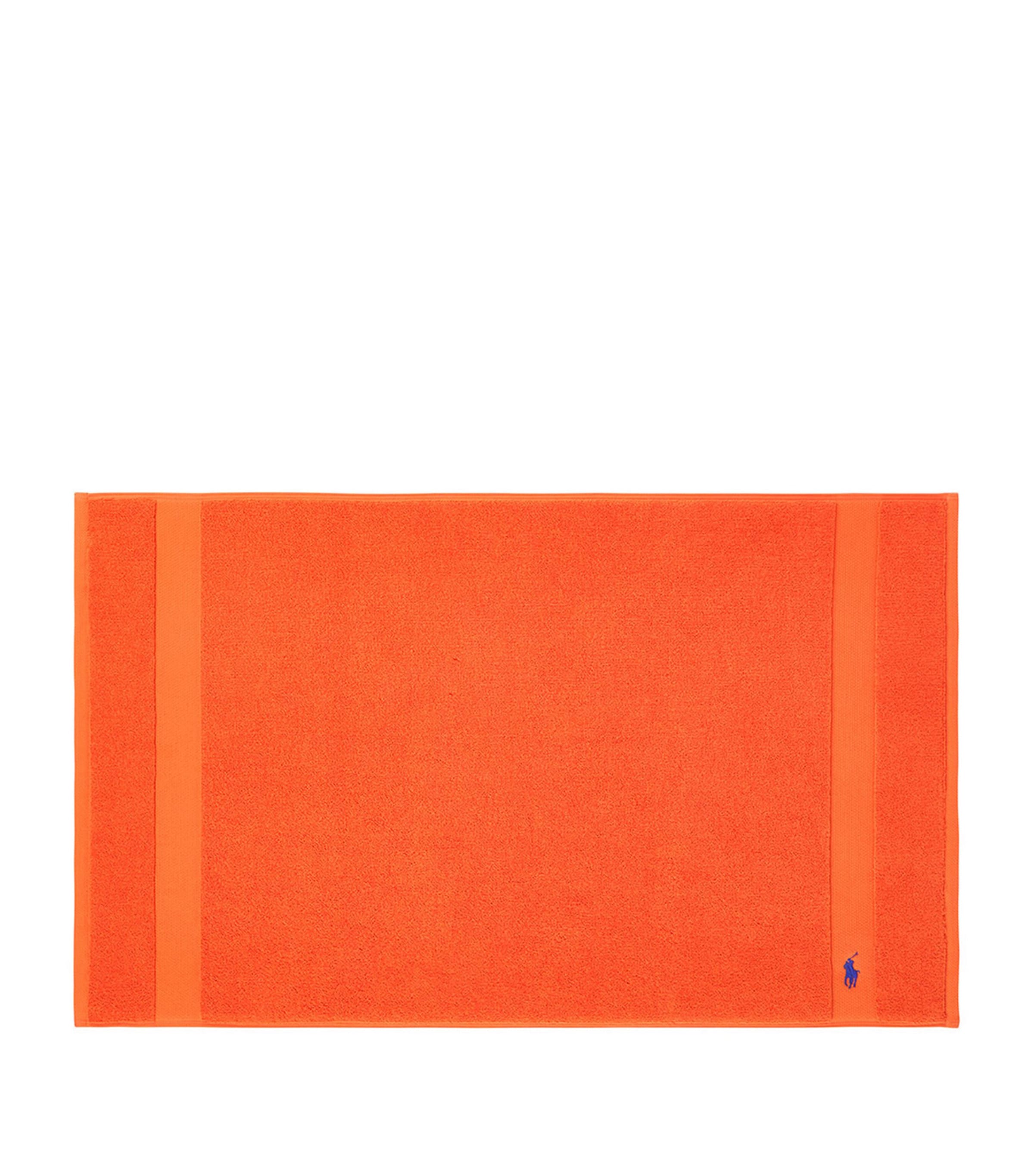 Ralph Lauren Home Polo Player Bath Mat (55cm x 90cm) Sailing Orange