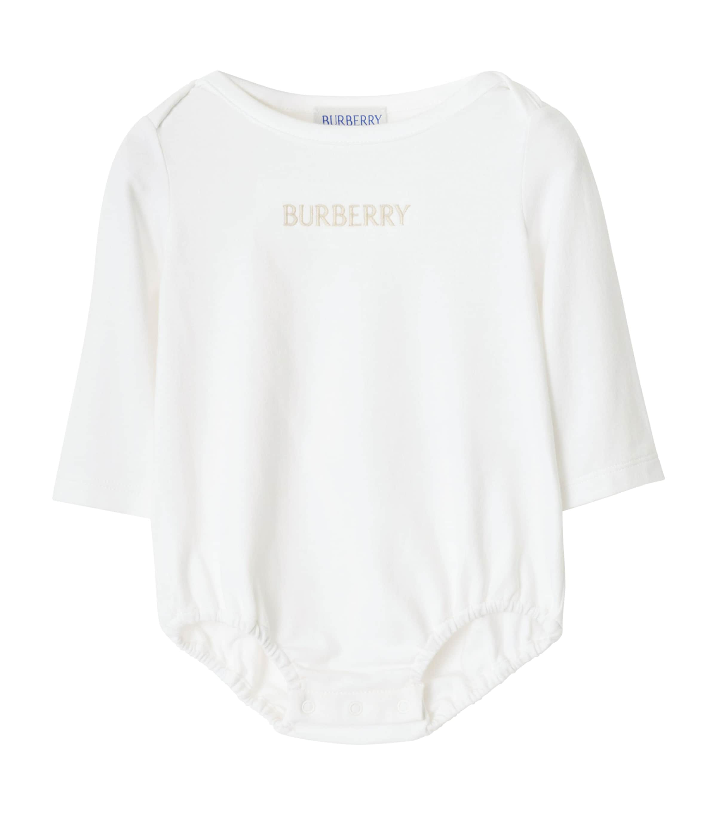 Stretch-Cotton Bodysuit, Dungarees and Hat Set (1-18 Months)