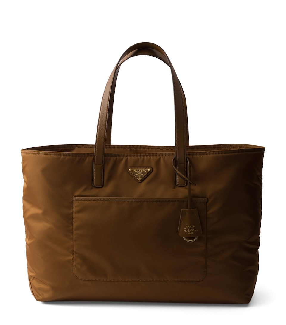 Large Re-Nylon Re-Edition 1978 Tote Bag
