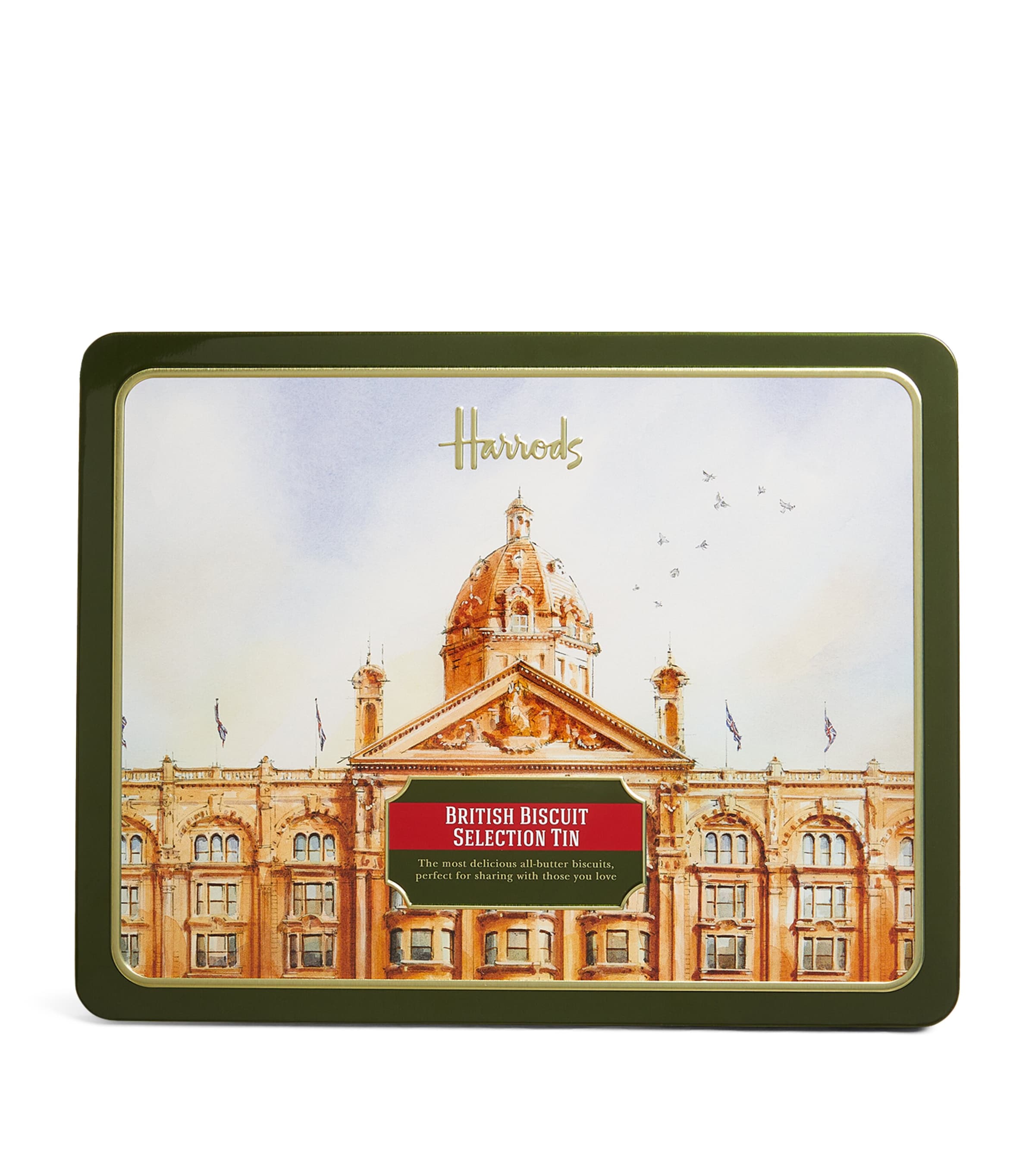 Harrods British Biscuit Selection Tin (550g)