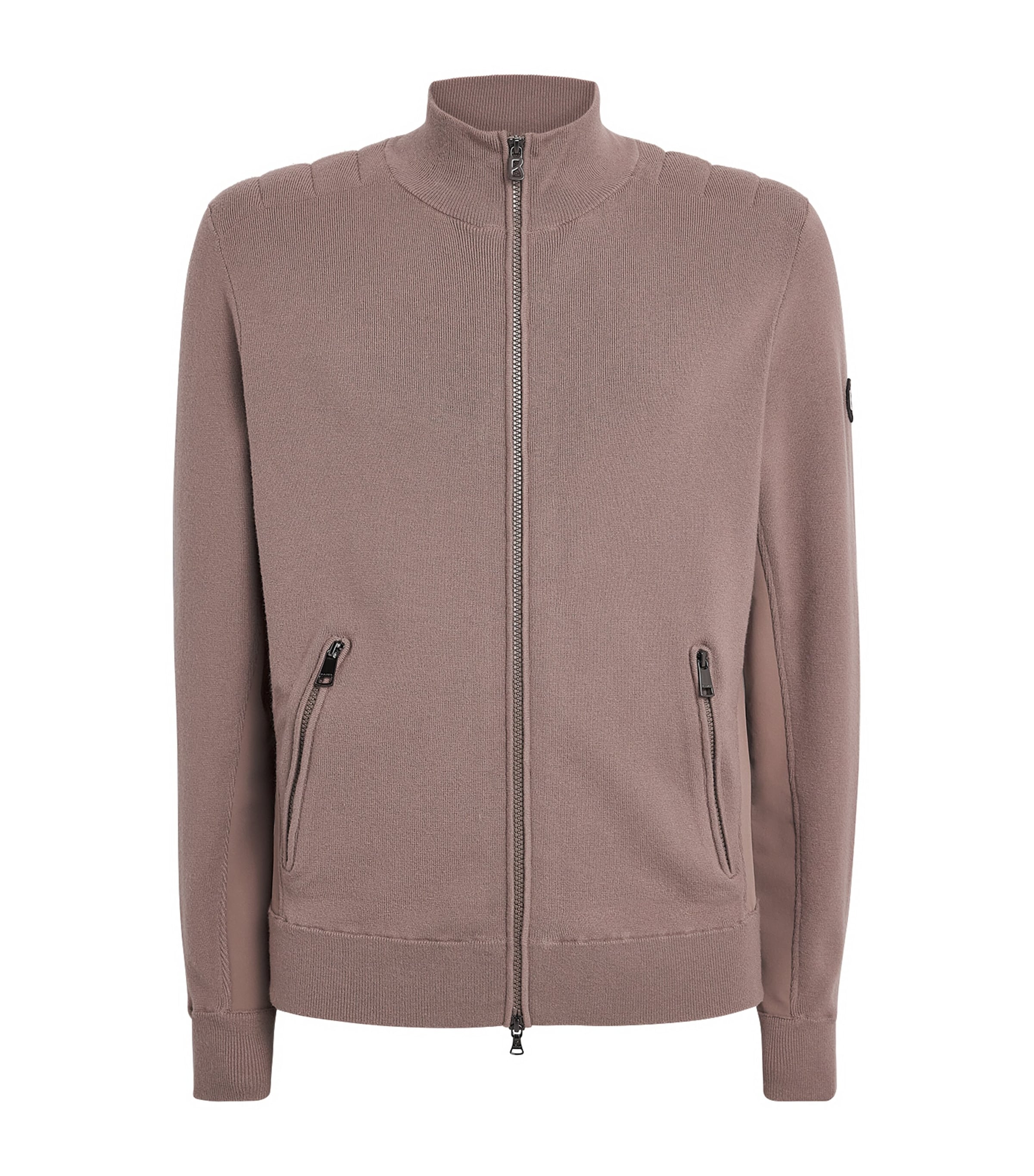 Bogner Mens Zip-Up Mark Sweatshirt Pine Cone