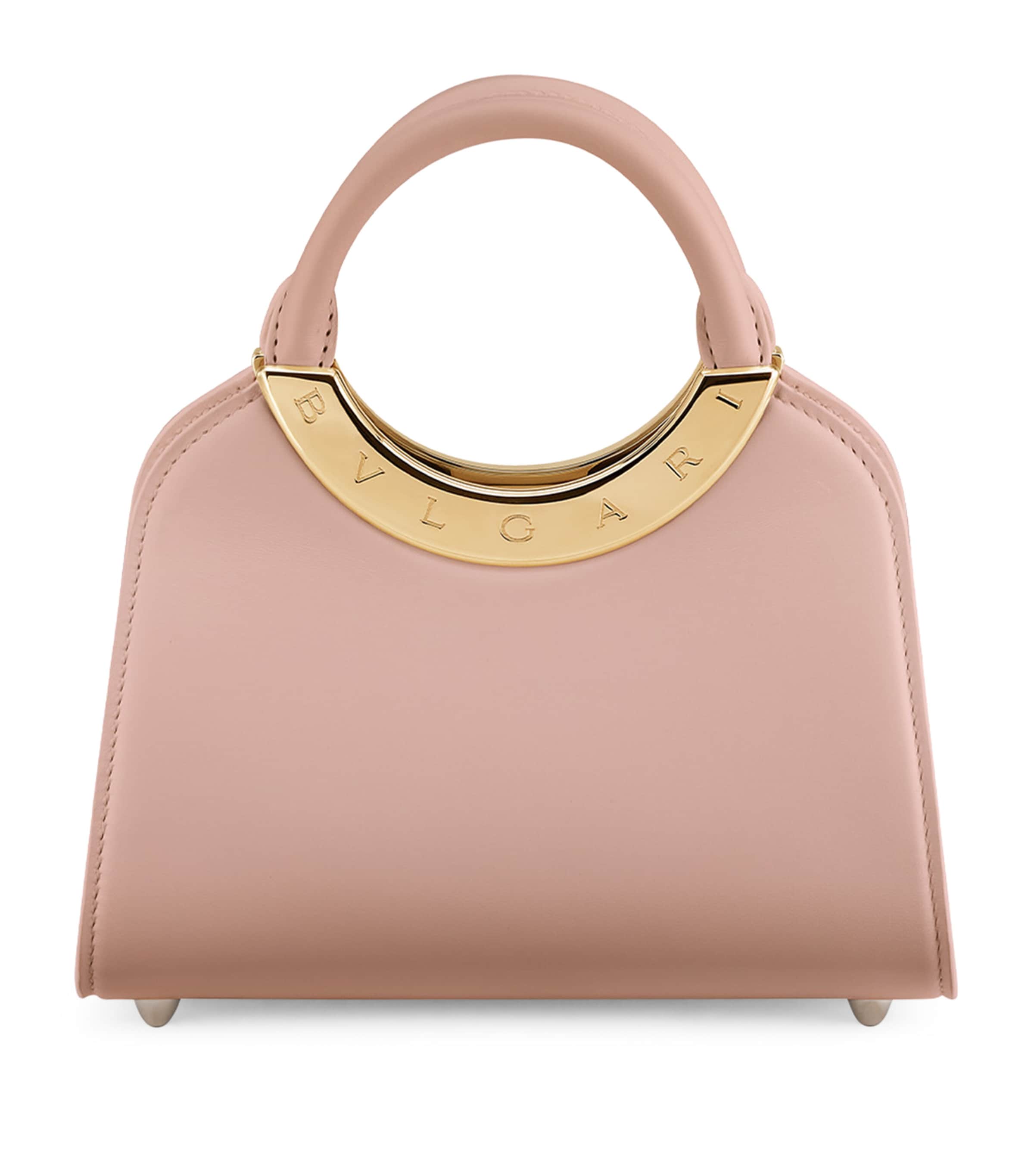 Mini Leather Roma Top-Handle Bag