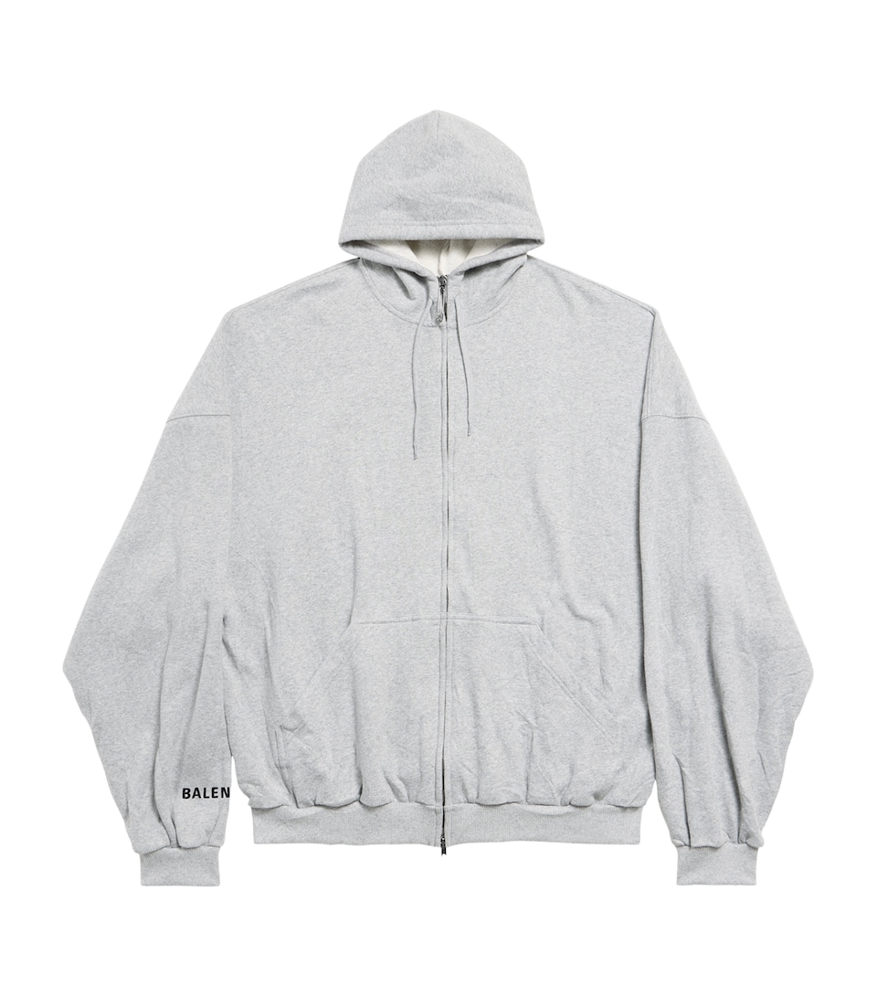 Oversized Cotton Alien Hoodie