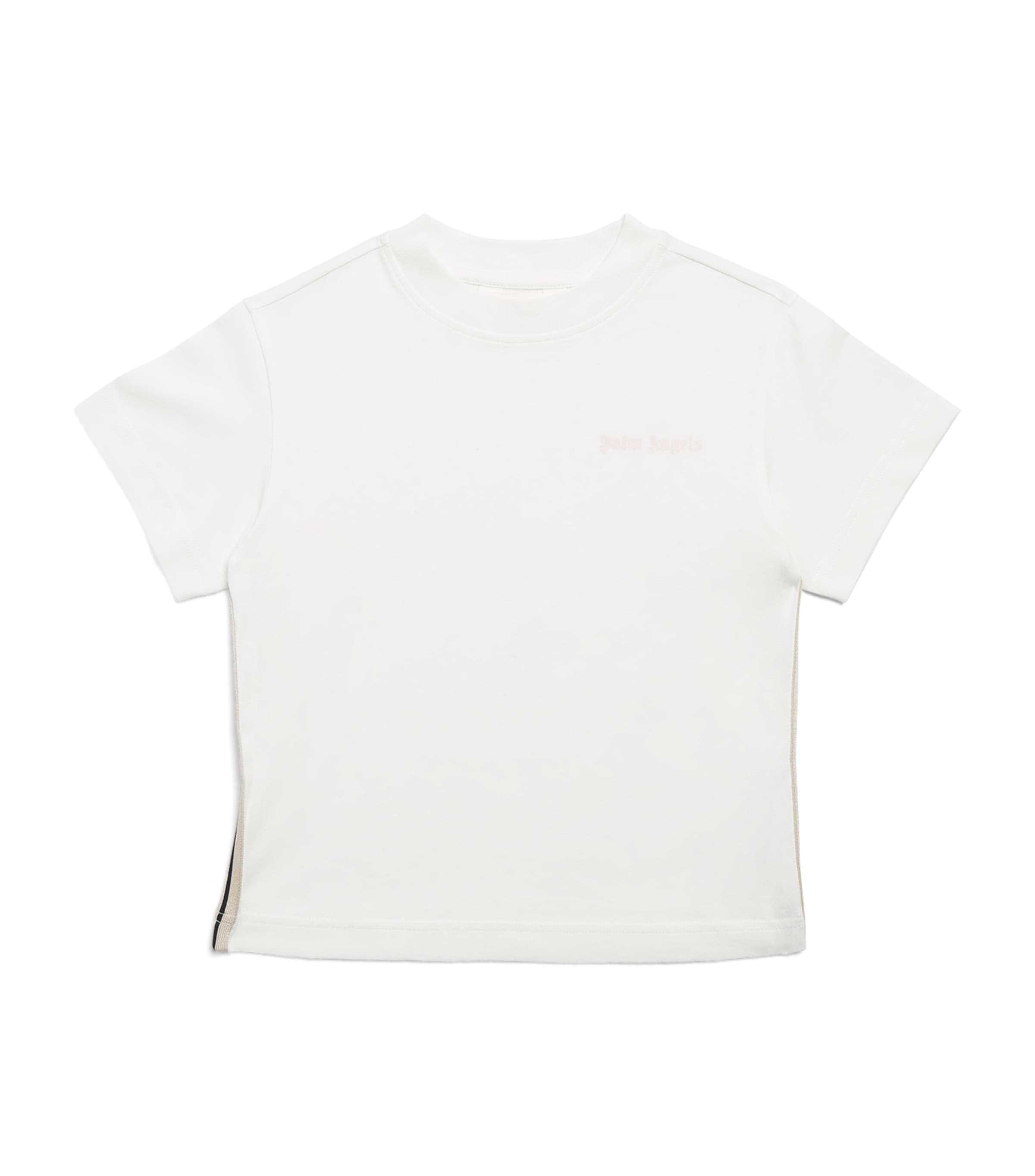 Palm Angels Kids Cotton Jersey Logo T-Shirt (4-12+ Years) Cocco/coconut