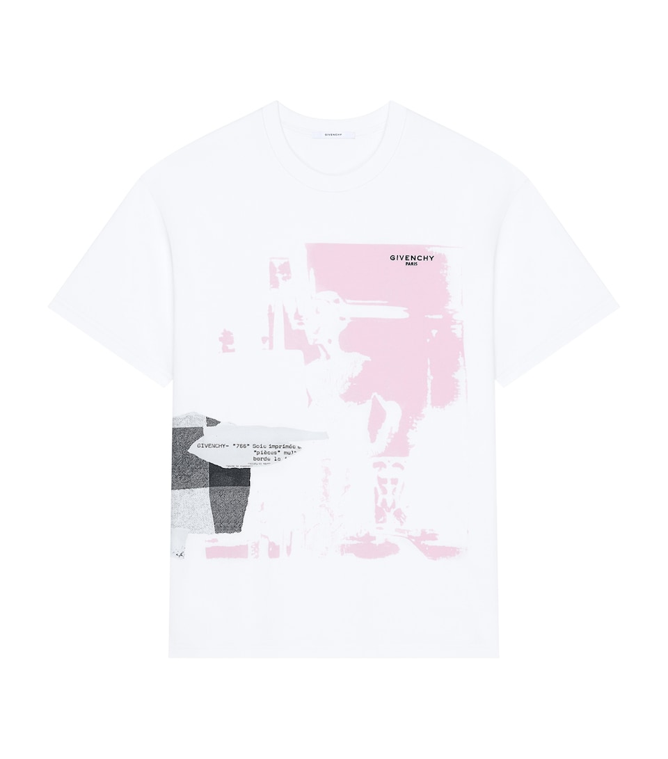 Givenchy Mens Cotton Printed T-Shirt
