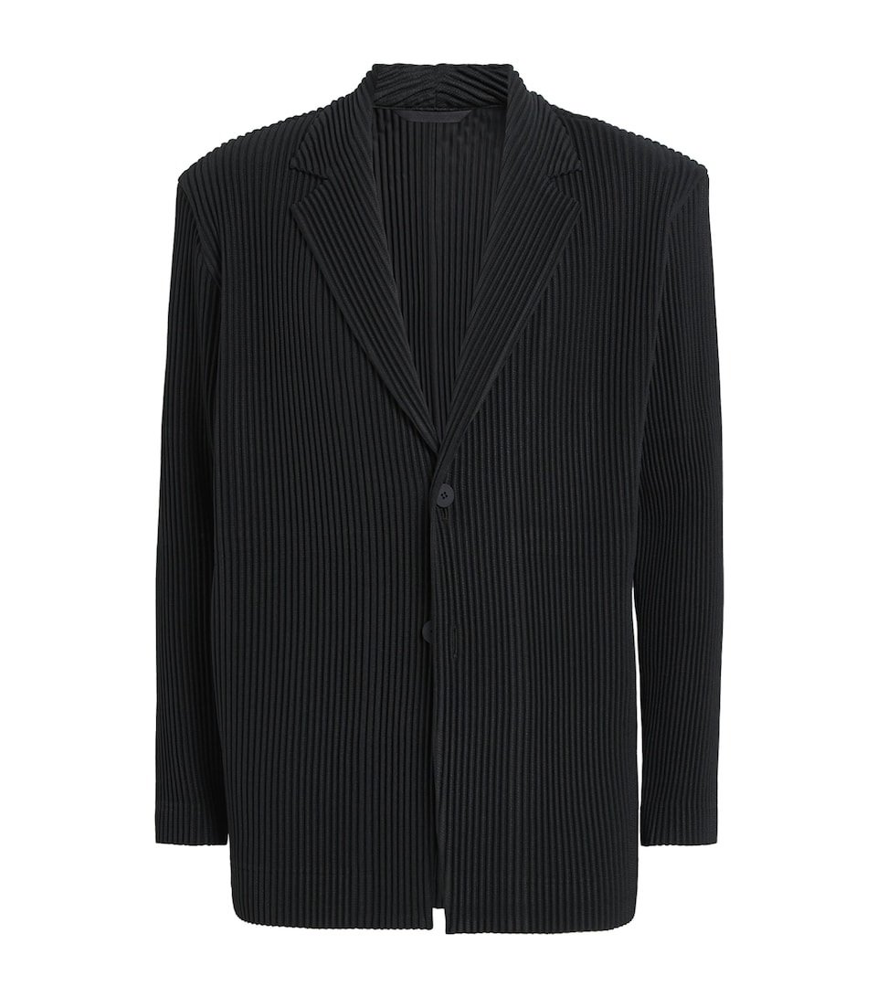 Pleated Blazer