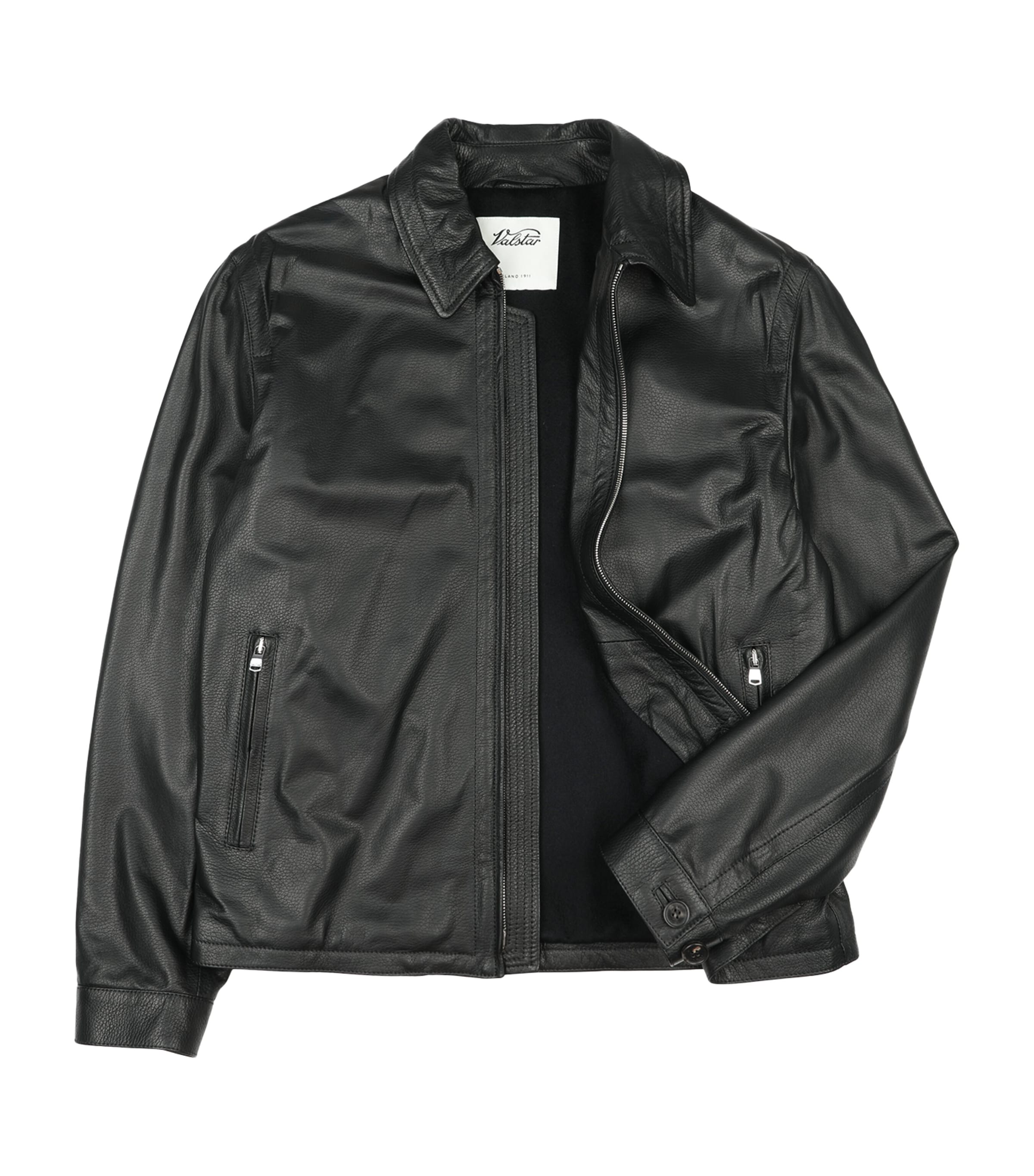 レザージャケット・コート ALAIA BLACK LEATHER BIKER JACKET WITH HOOD 27807464_57485958_600.jpg