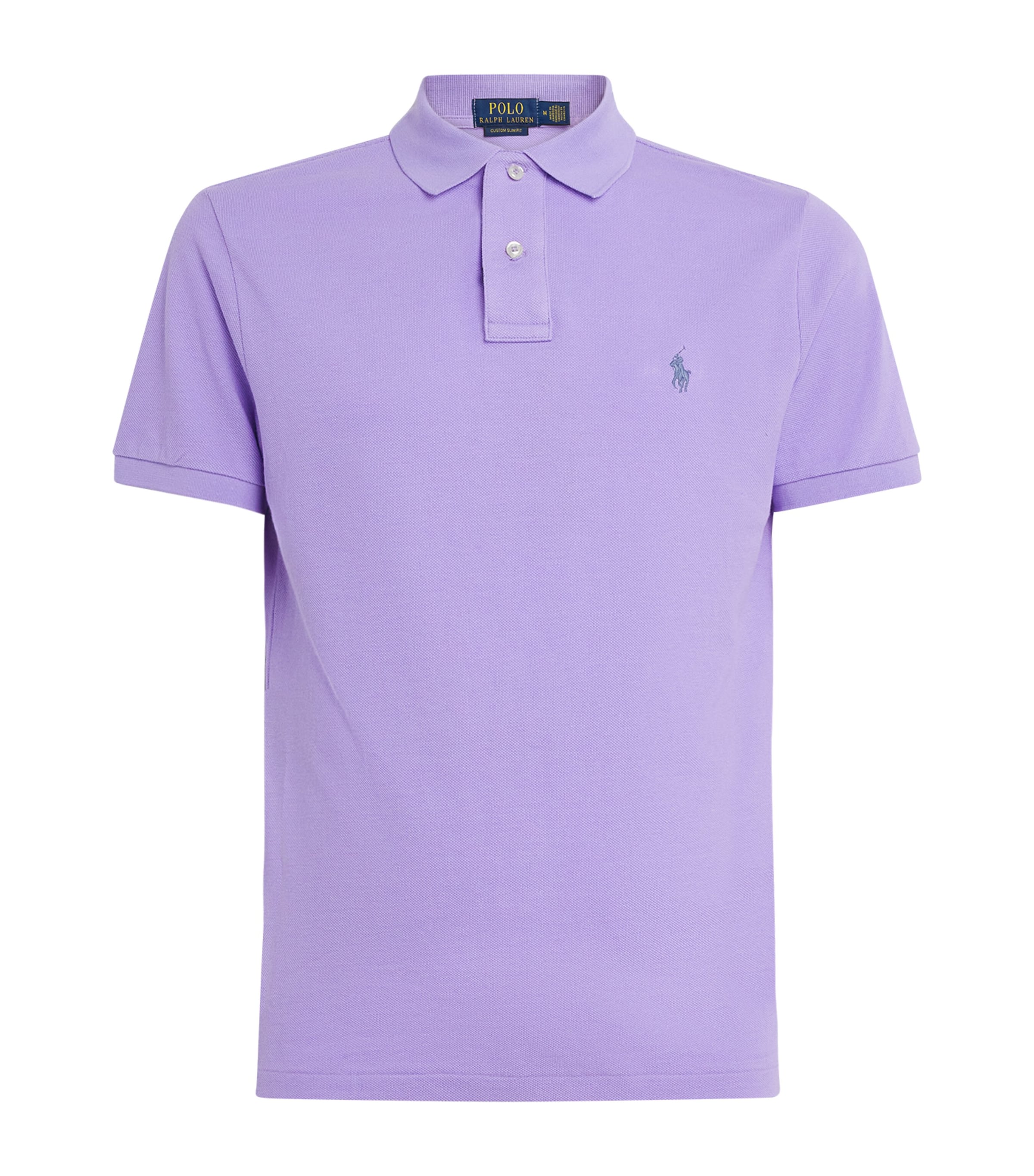 Cotton Mesh Custom-Fit Polo Shirt