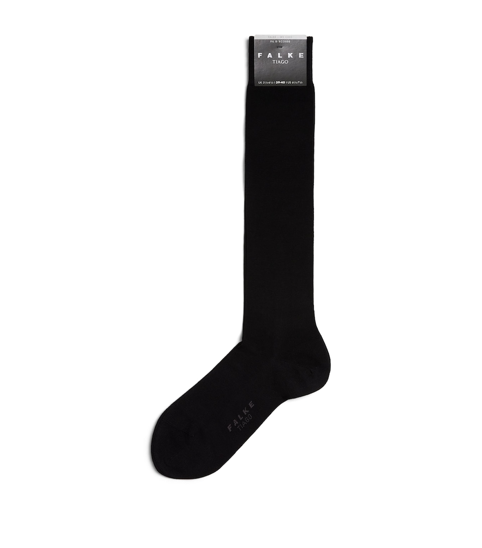 Falke Mens Long Tiago Socks Black